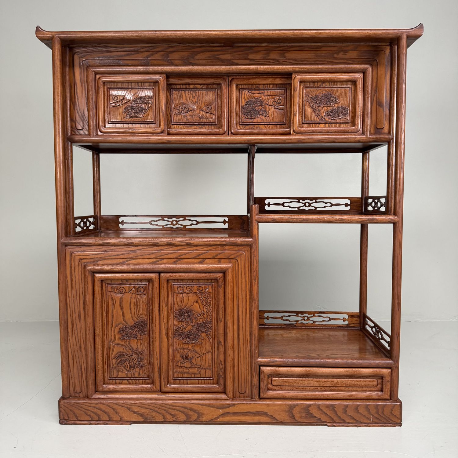 Japanse Kazaridana (Tana) Etagère Displaykast – 1930s