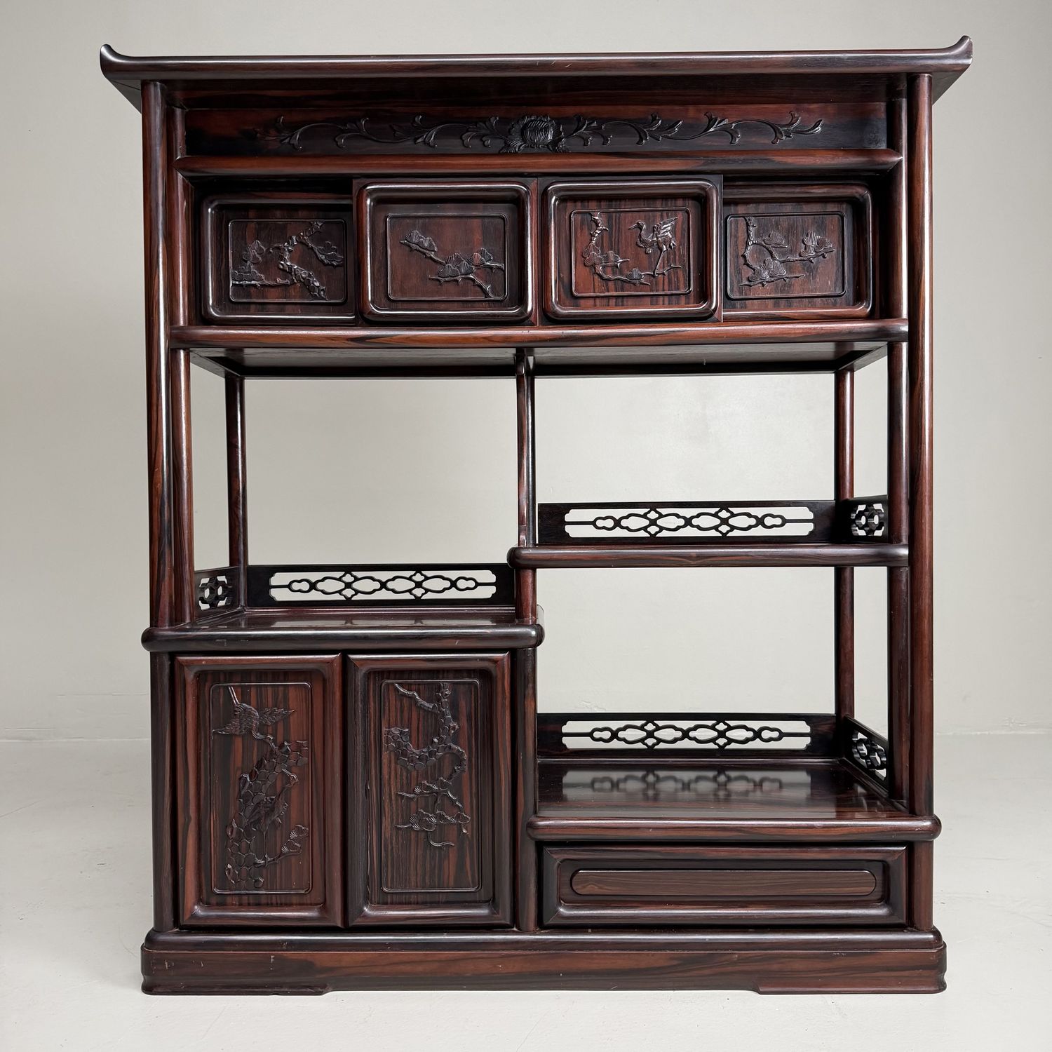 Japanse Kazaridana (Tana) Etagère Displaykast – 1930s