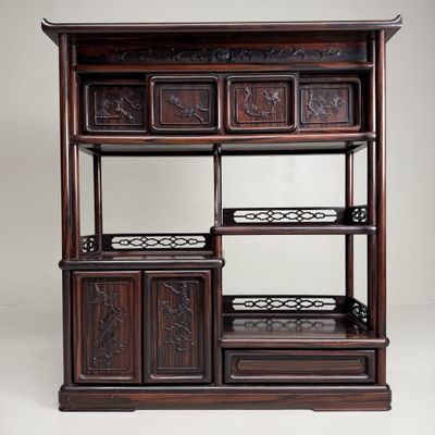 Japanse Kazaridana (Tana) Etagère Displaykast – 1930s