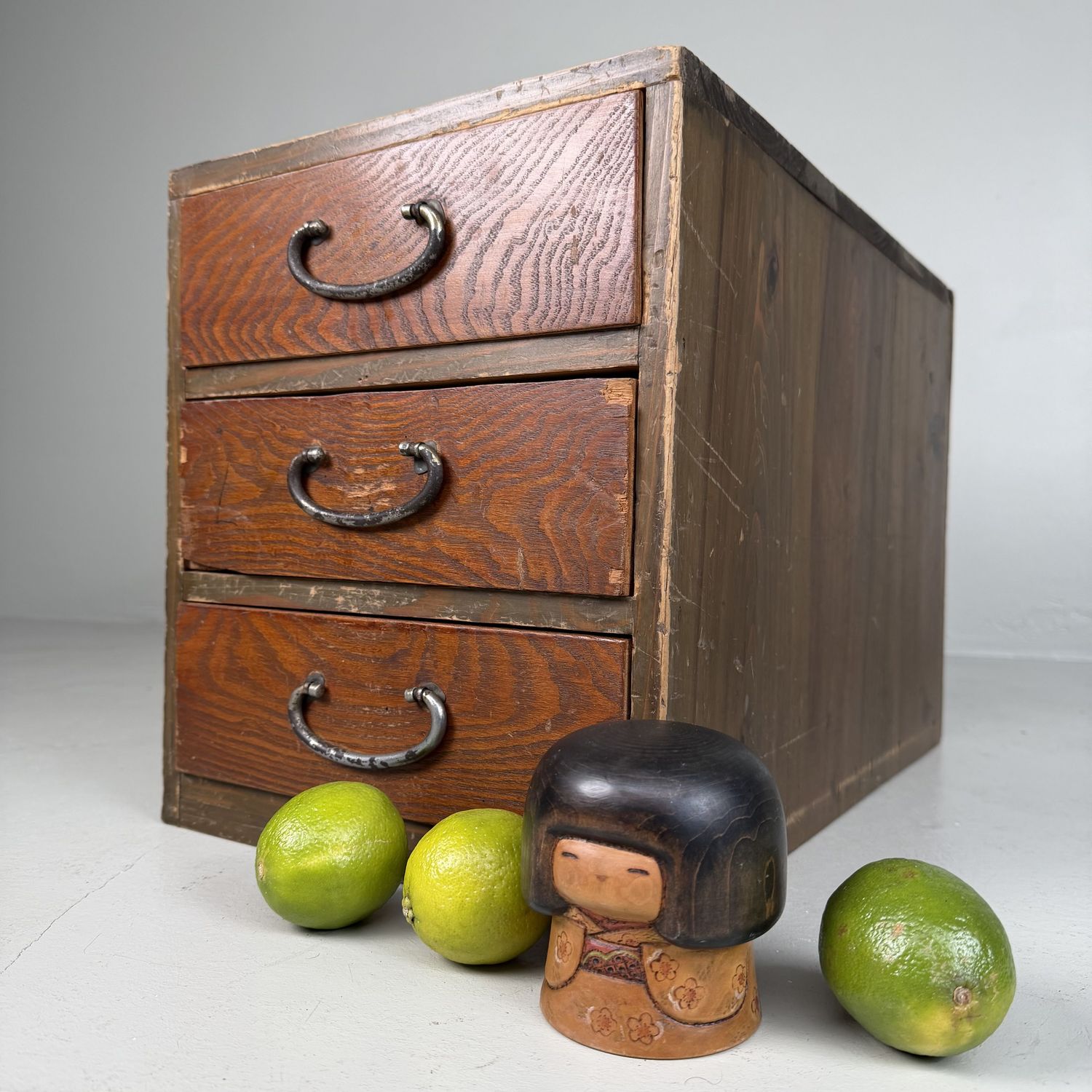 Japanese Small Chest of Drawers, Ko-dansu Storage Cabinet – 1920s
