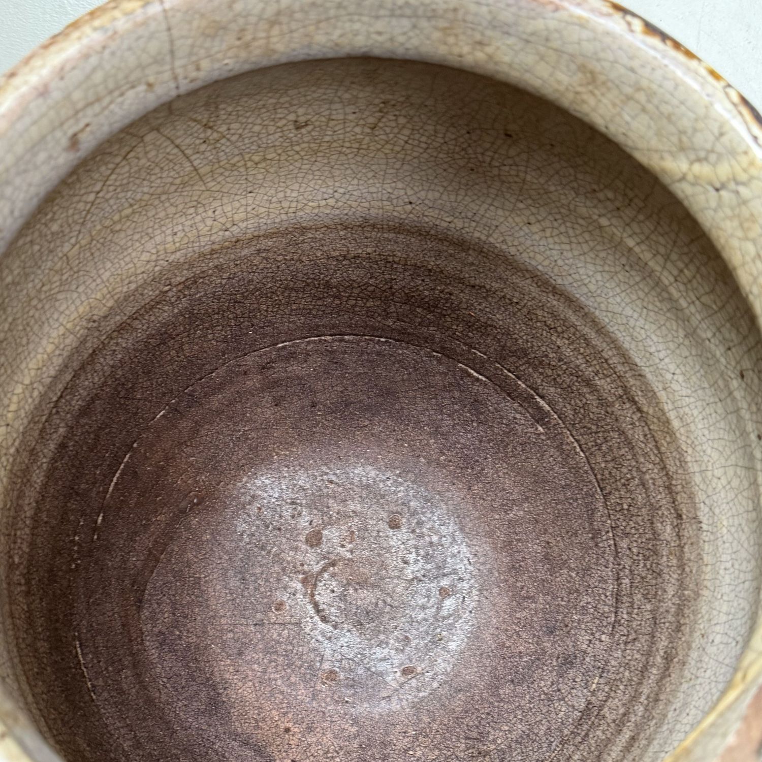 Japanese Glazed Earthenware Jar, Echizen-yaki, 1900s Japanese Glazed Earthenware Jar, Echizen-yaki, 1900s