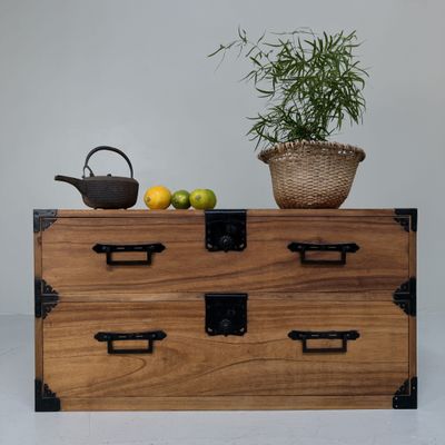 Traditionele Japanse Kimono Tansu Ladekast, 1920s