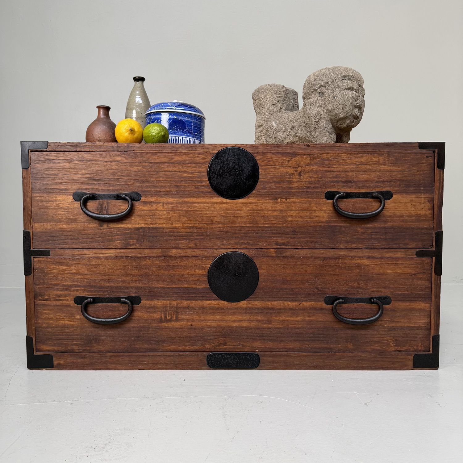 Traditionele Japanse Kimono Tansu Ladekast, 1900s