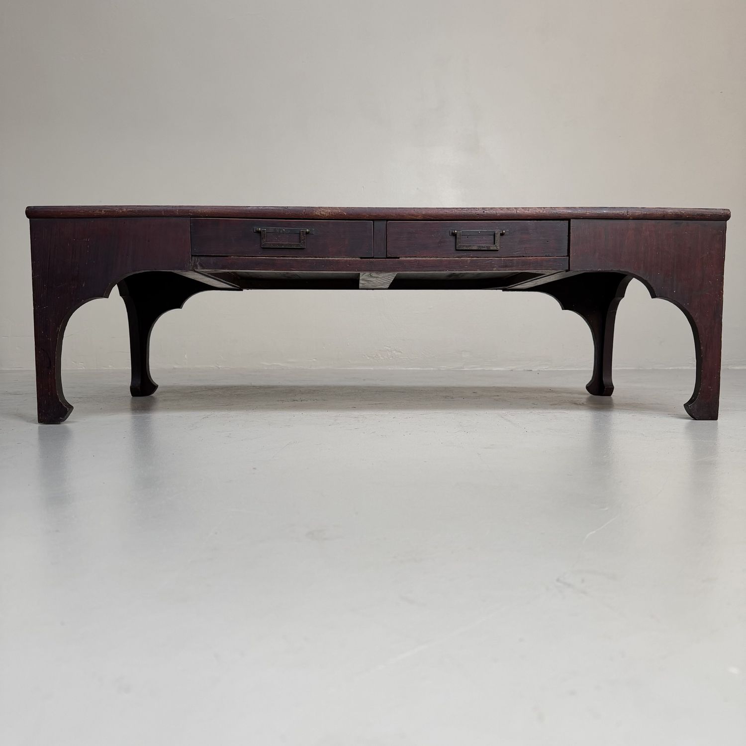 Antique Japanese Low Writing Table, Fuzukue, c. 1900