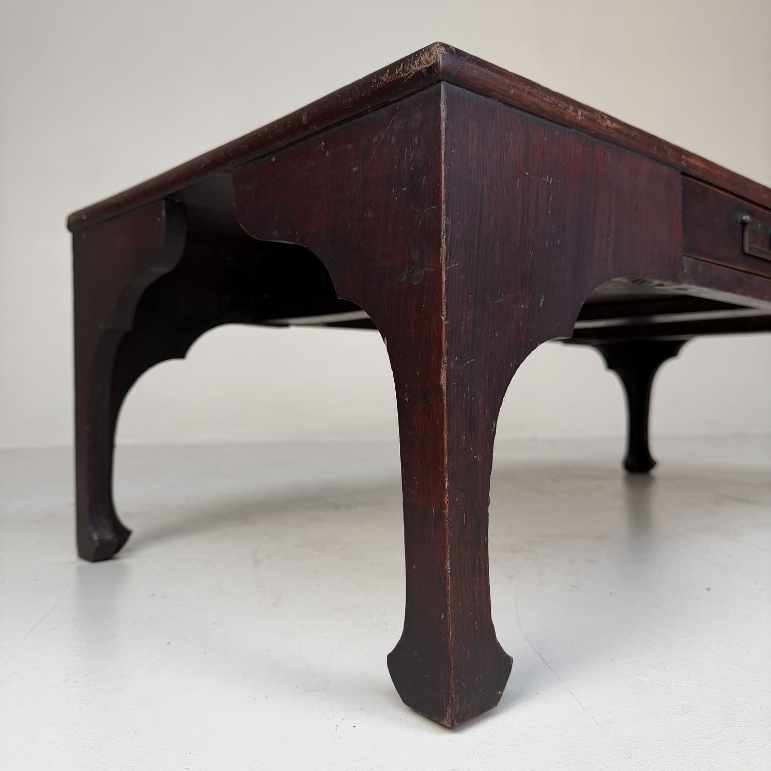 Antique Japanese Low Writing Table, Fuzukue, c. 1900