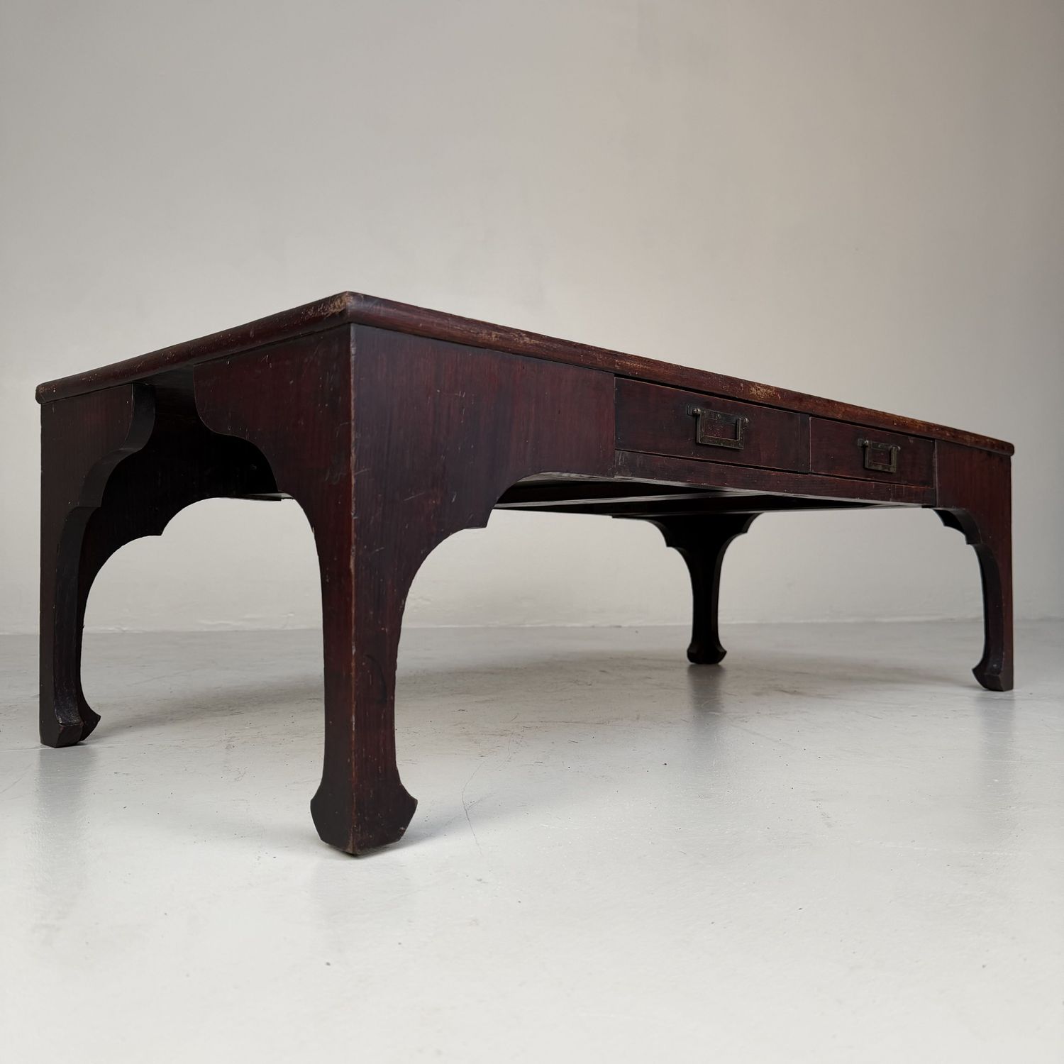 Antique Japanese Low Writing Table, Fuzukue, c. 1900