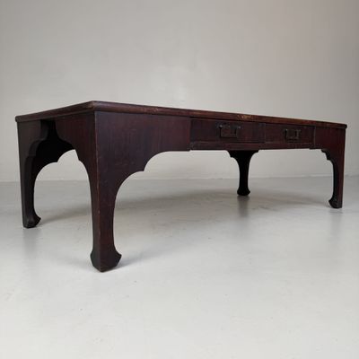Antieke Japanse lage schrijftafel, Fuzukue, ca. 1900