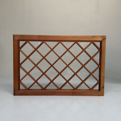 Decoratief Japans Kōshi Paneel met glas – 1950s