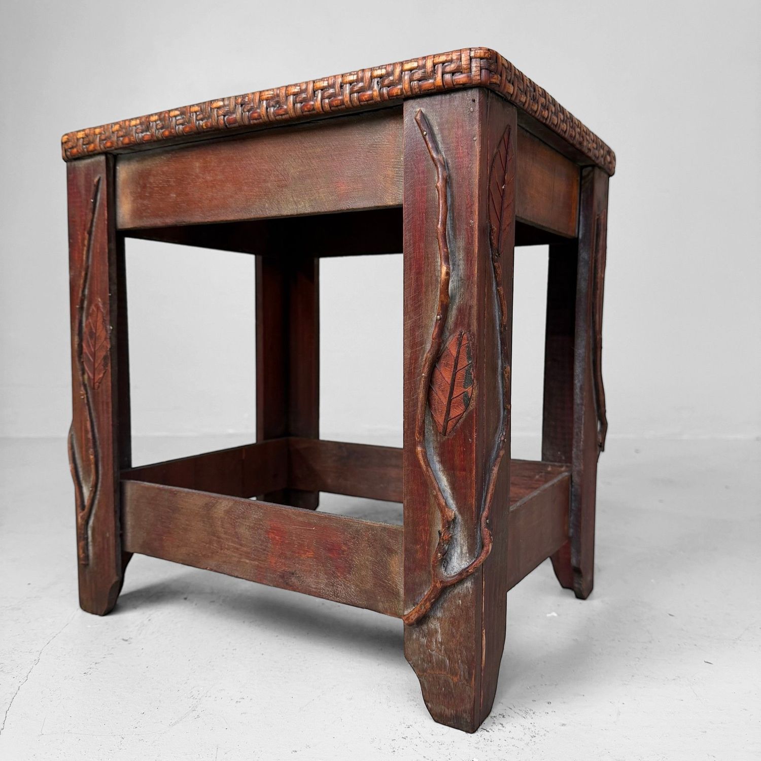 Japans Decoratief Krukje met Organische Details – 1950s