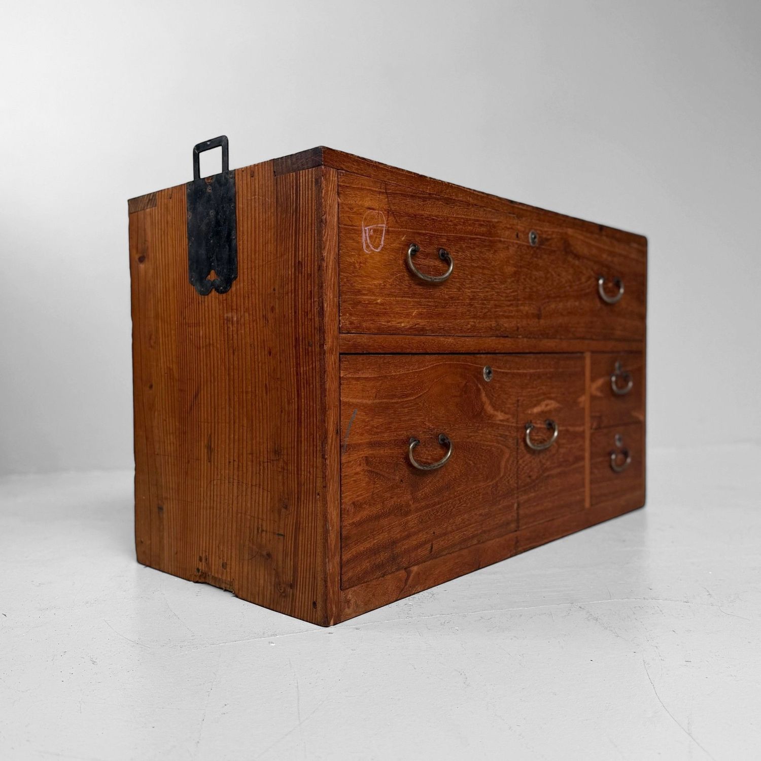 Japanse Kimono Tansu, Lage Ladekast, Opbergmeubel, 1920s