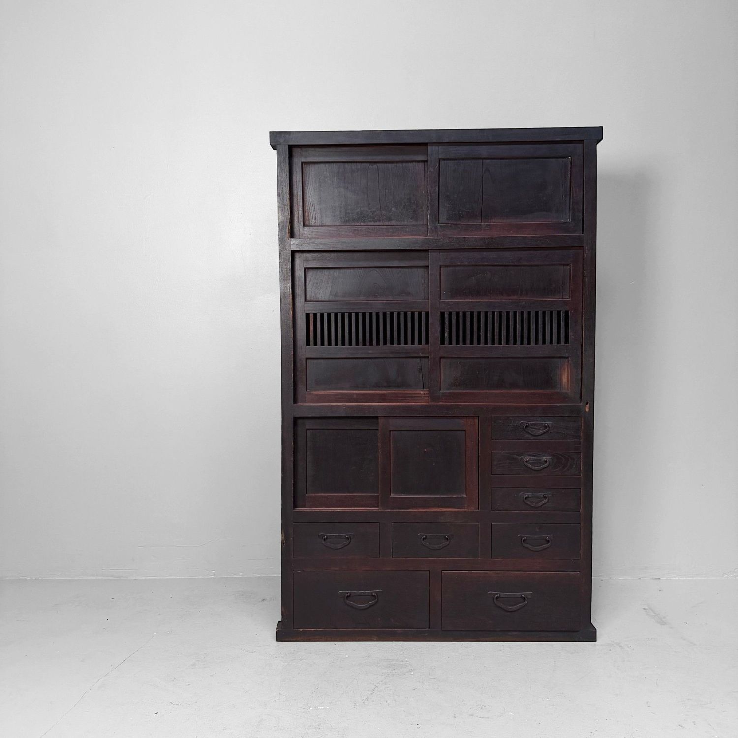 Japanese Mizuya Tansu, Storage Cabinet, 1900–1920