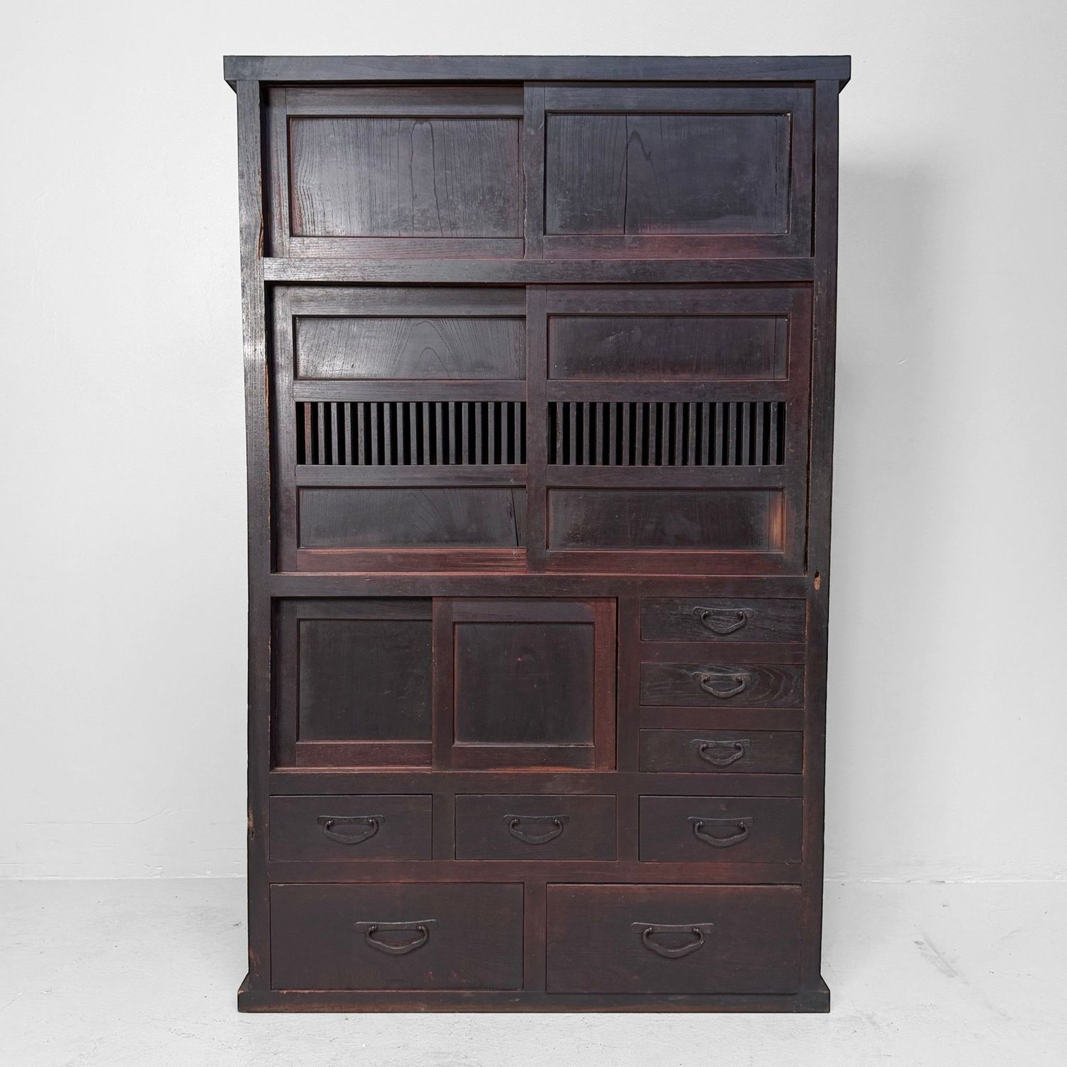 Japanese Mizuya Tansu, Storage Cabinet, 1900–1920
