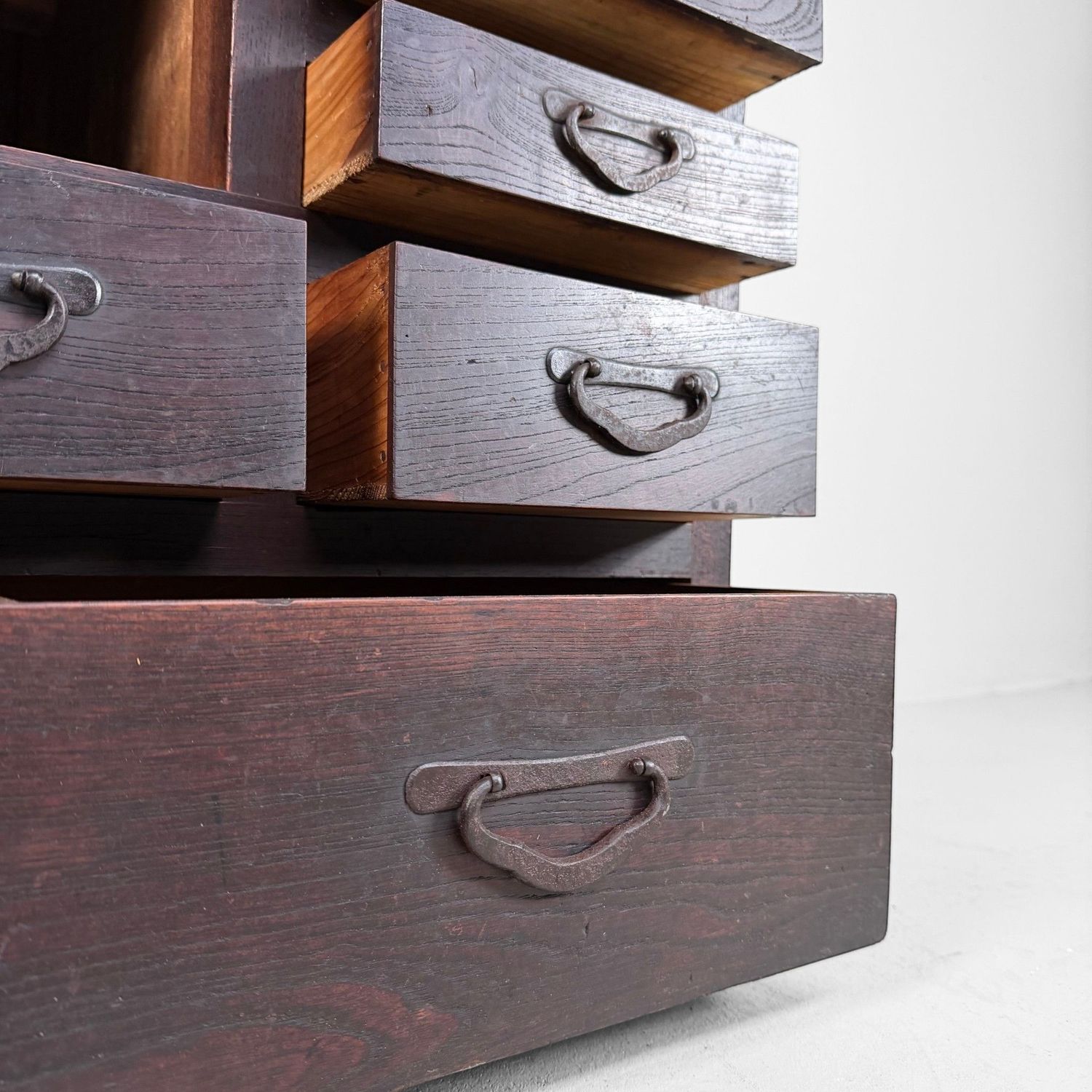 Japanese Mizuya Tansu, Storage Cabinet, 1900–1920