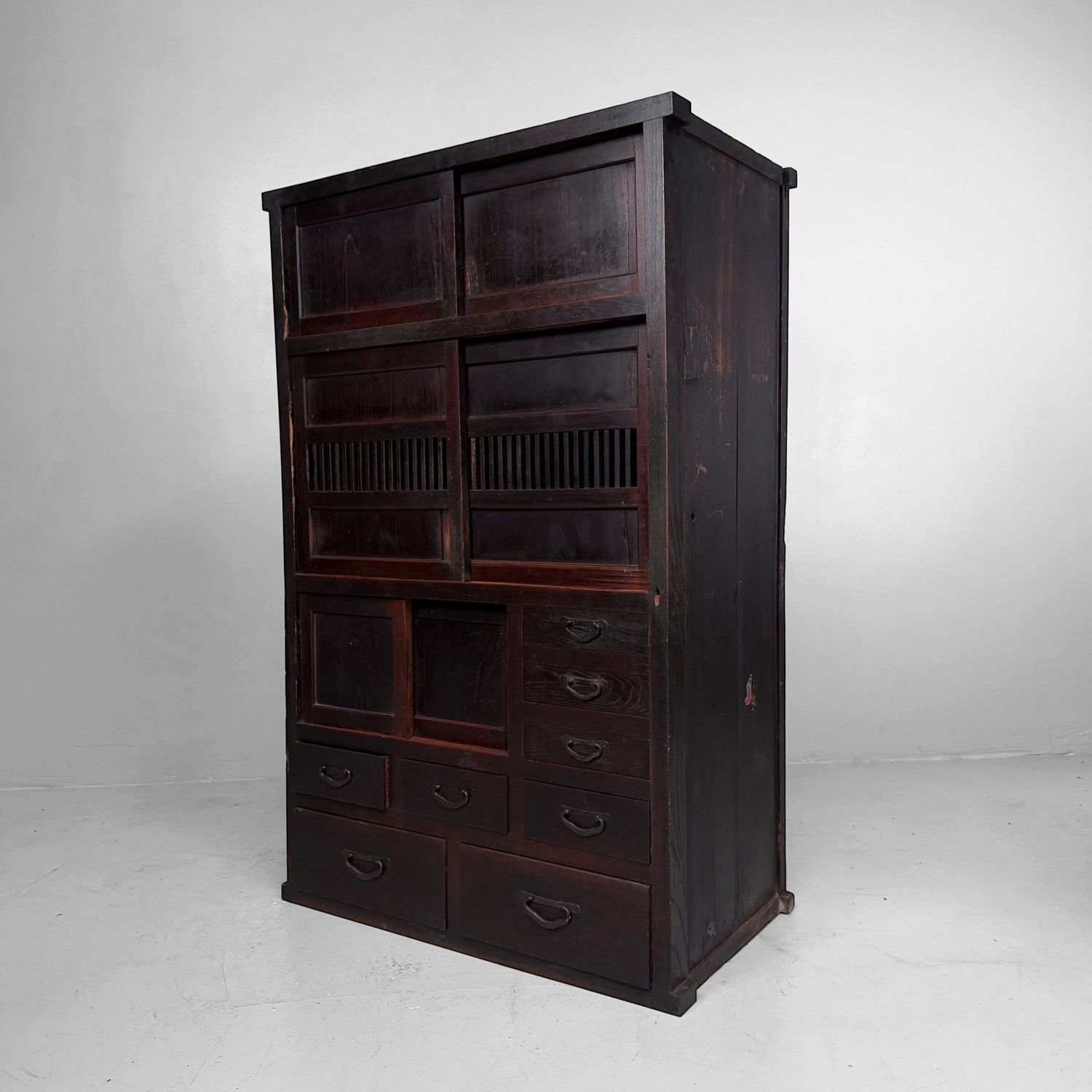Japanese Mizuya Tansu, Storage Cabinet, 1900–1920
