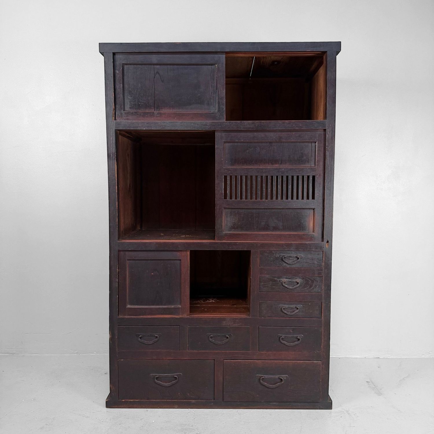 Japanese Mizuya Tansu, Storage Cabinet, 1900–1920