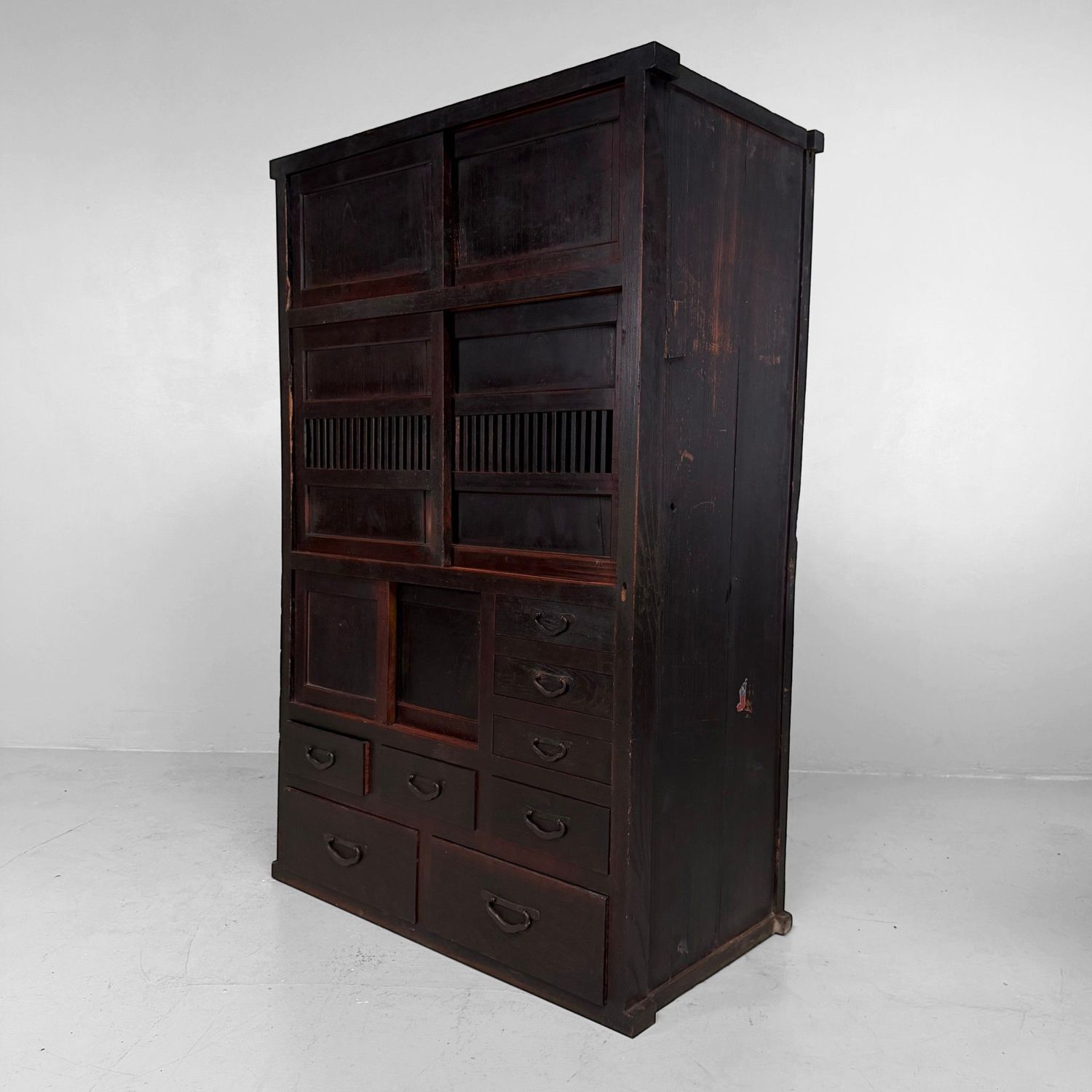 Japanese Mizuya Tansu, Storage Cabinet, 1900–1920
