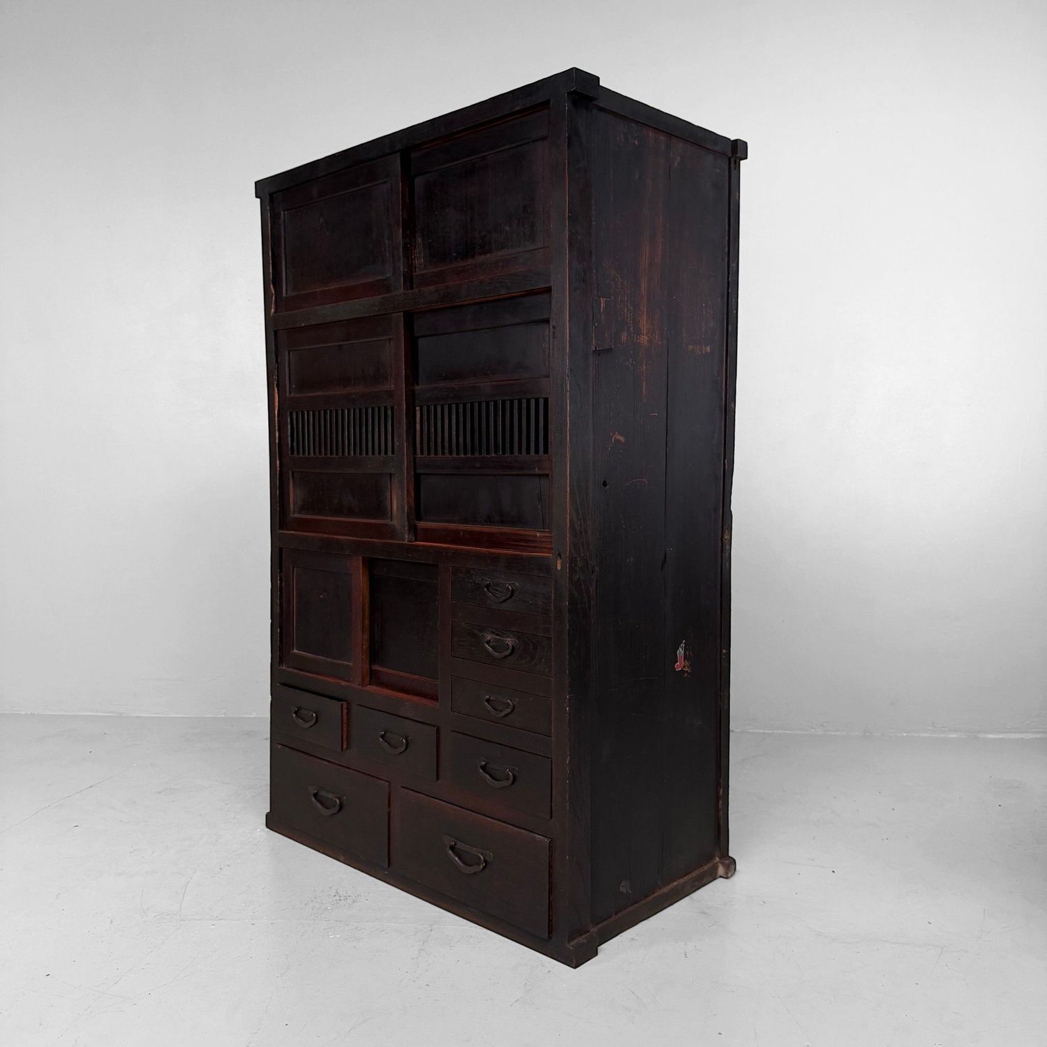 Japanese Mizuya Tansu, Storage Cabinet, 1900–1920