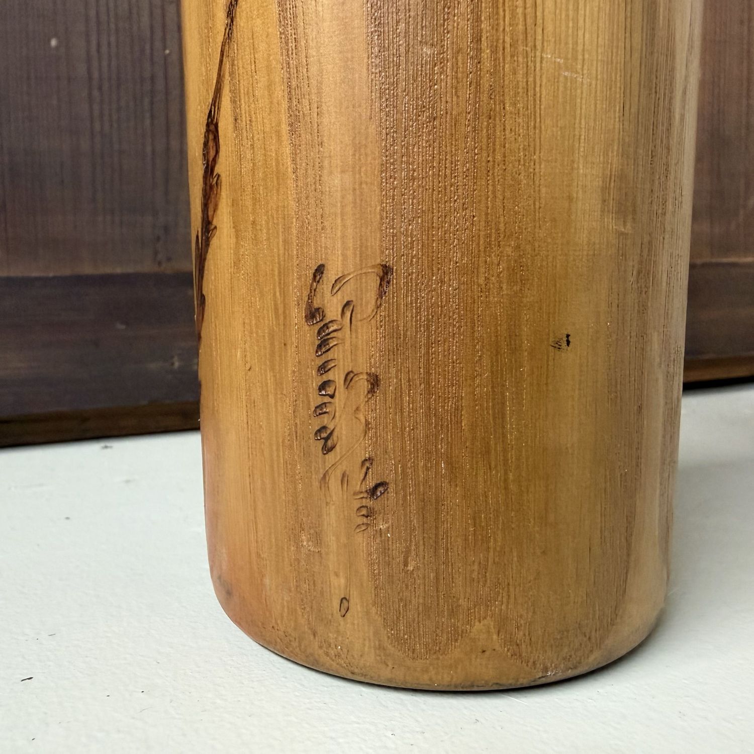 ​Vintage Usaburo Kokeshi “Nekoyanagi”, 1970s–1980s