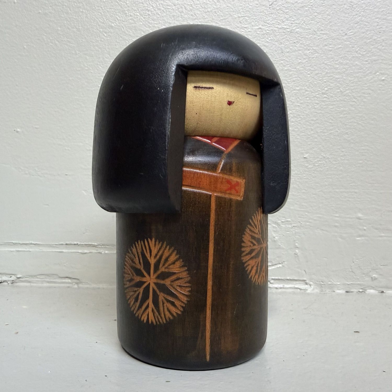 Vintage Gunma Kokeshi “Little Girl” by Sansaku Sekiguchi, 1970s Vintage Gunma Kokeshi “Little Girl” by Sansaku Sekiguchi, 1970s