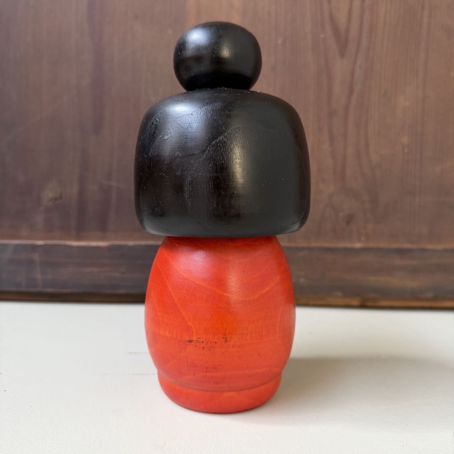 Vintage Gunma Kokeshi door Miyama Keiji, 1970s