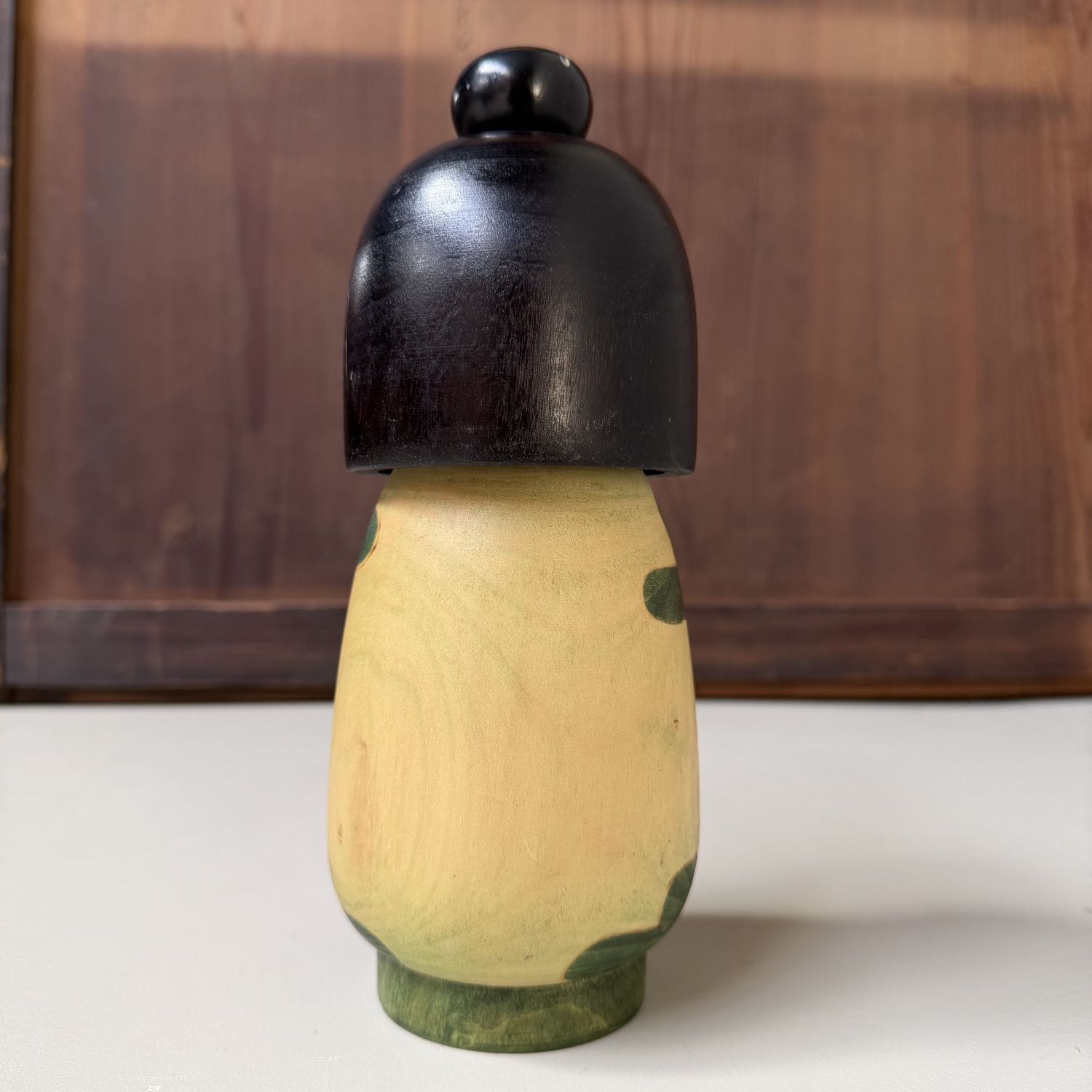 Vintage Sōsaku Kokeshi “Seiya” door Kazuo Takamizawa, 1990s