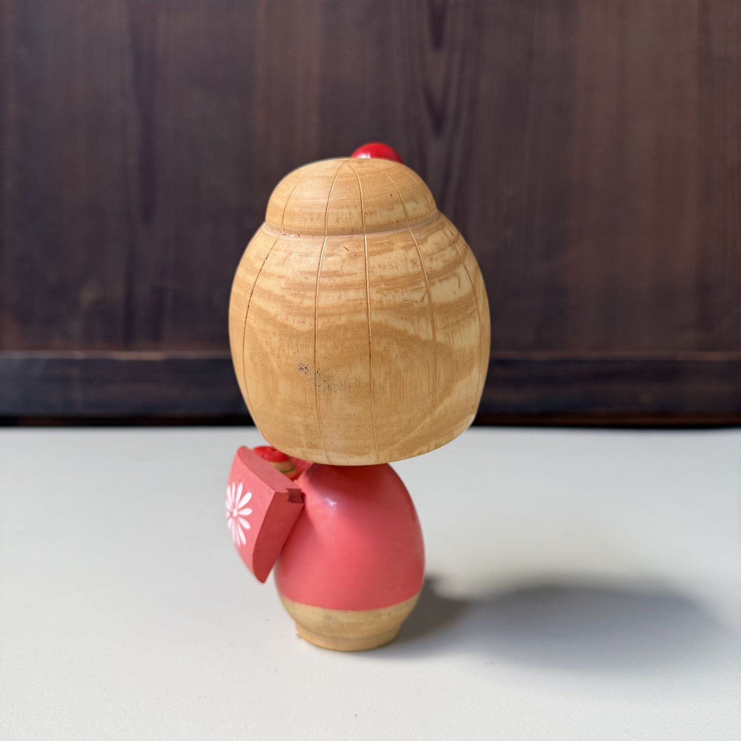 Vintage Sōsaku Kokeshi door Ishida Waichi, 1980s