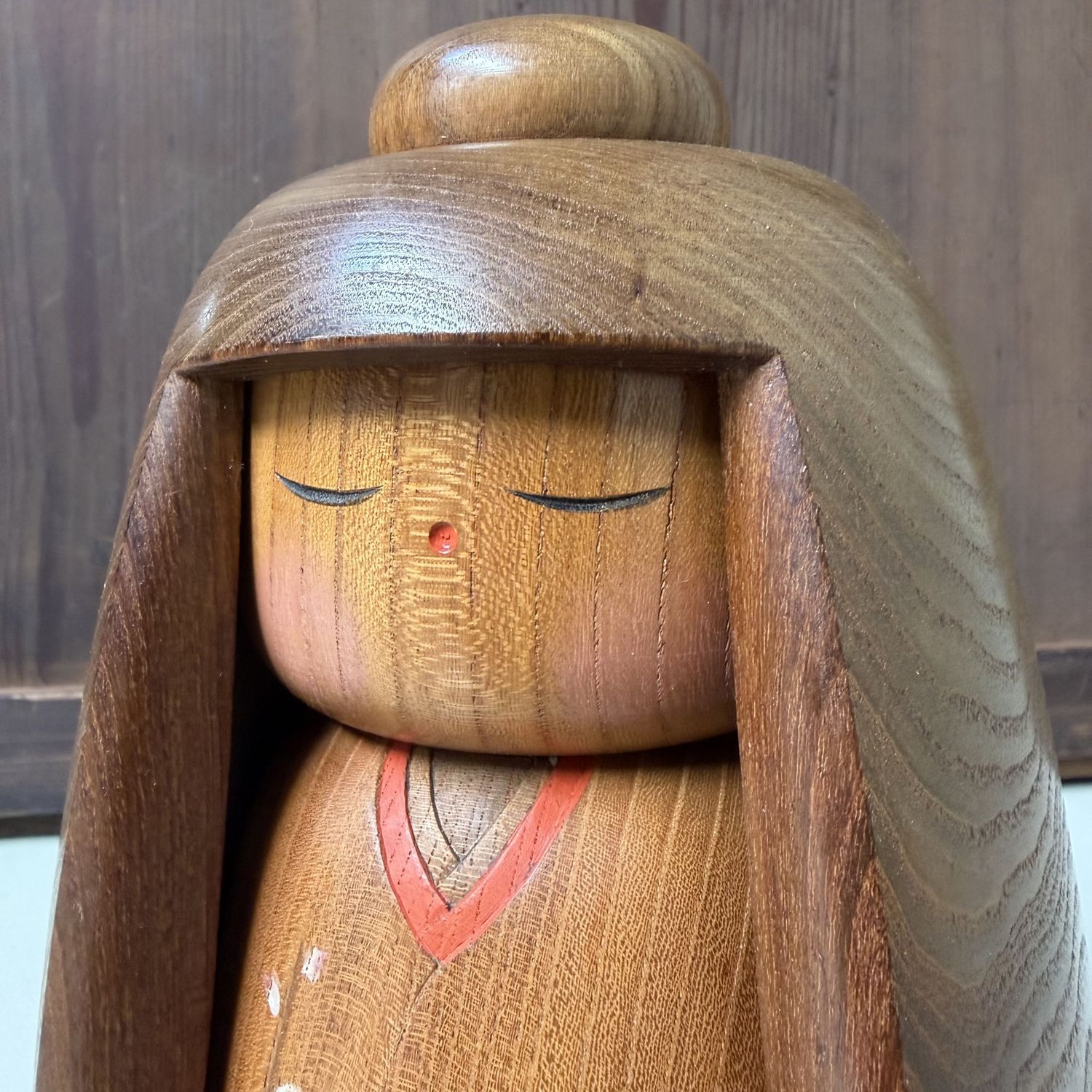 Vintage Sōsaku Kokeshi by Takeda Daisuke, 1970s