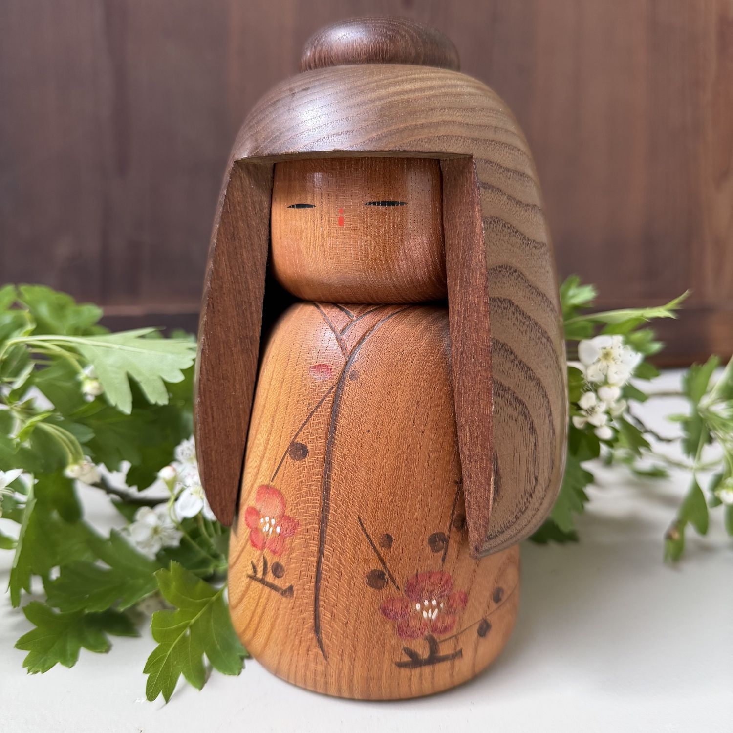 Vintage Sōsaku Kokeshi by Takeda Daisuke, 1970s Vintage Sōsaku Kokeshi by Takeda Daisuke, 1970s