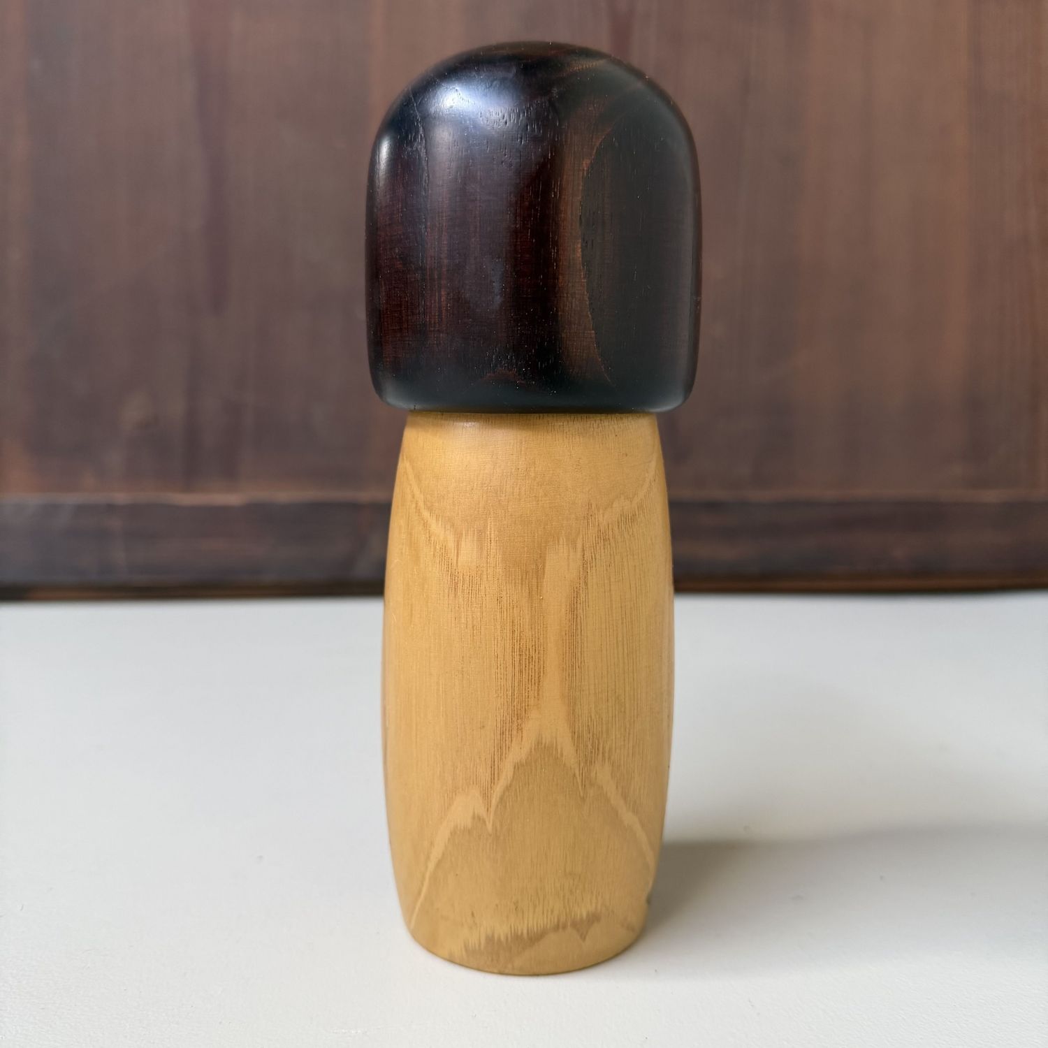 Vintage Kokeshi “Kaiun Uma” door Okamoto Usaburo, 1970s