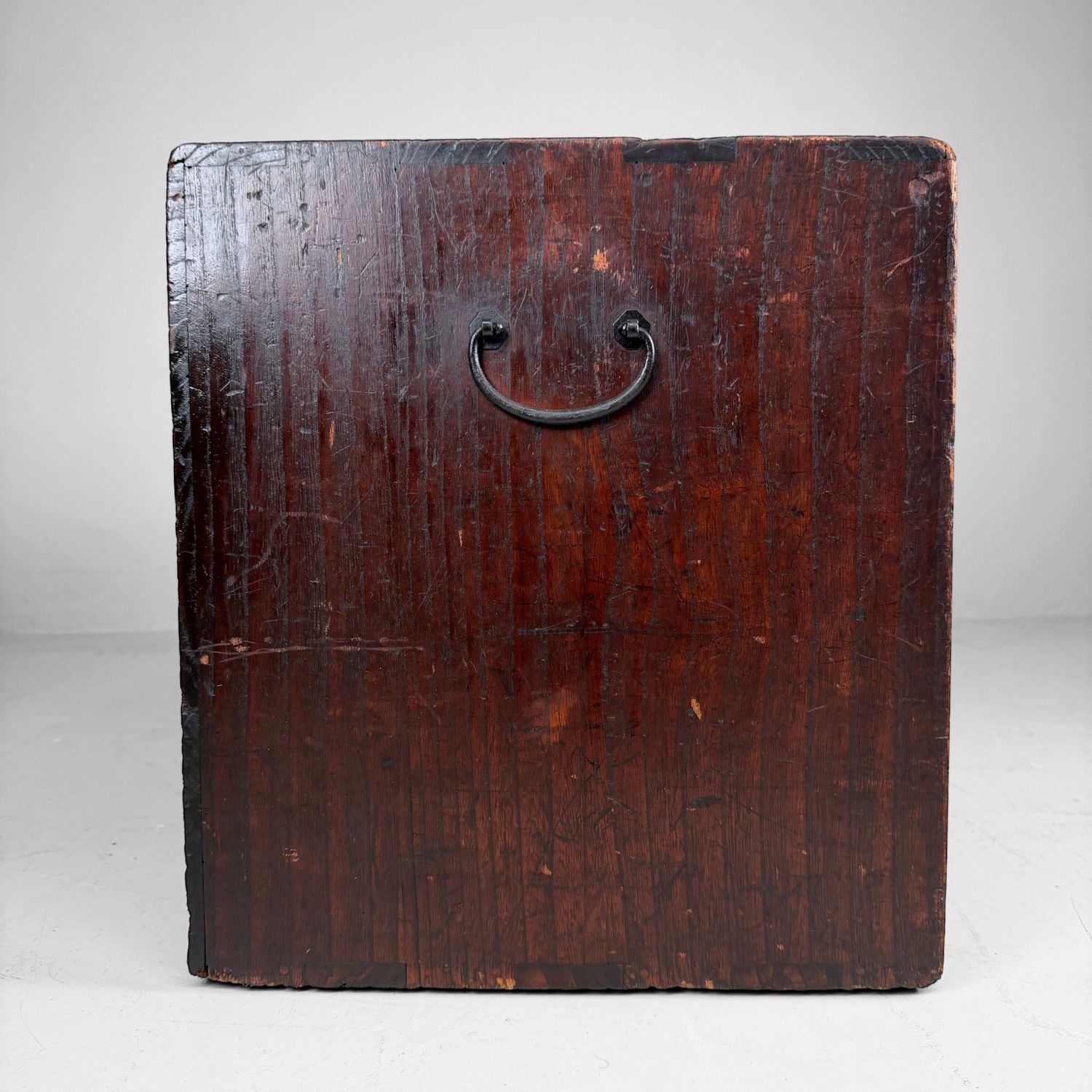 Low Japanese Kimono Tansu Chest of Drawers, c. 1900