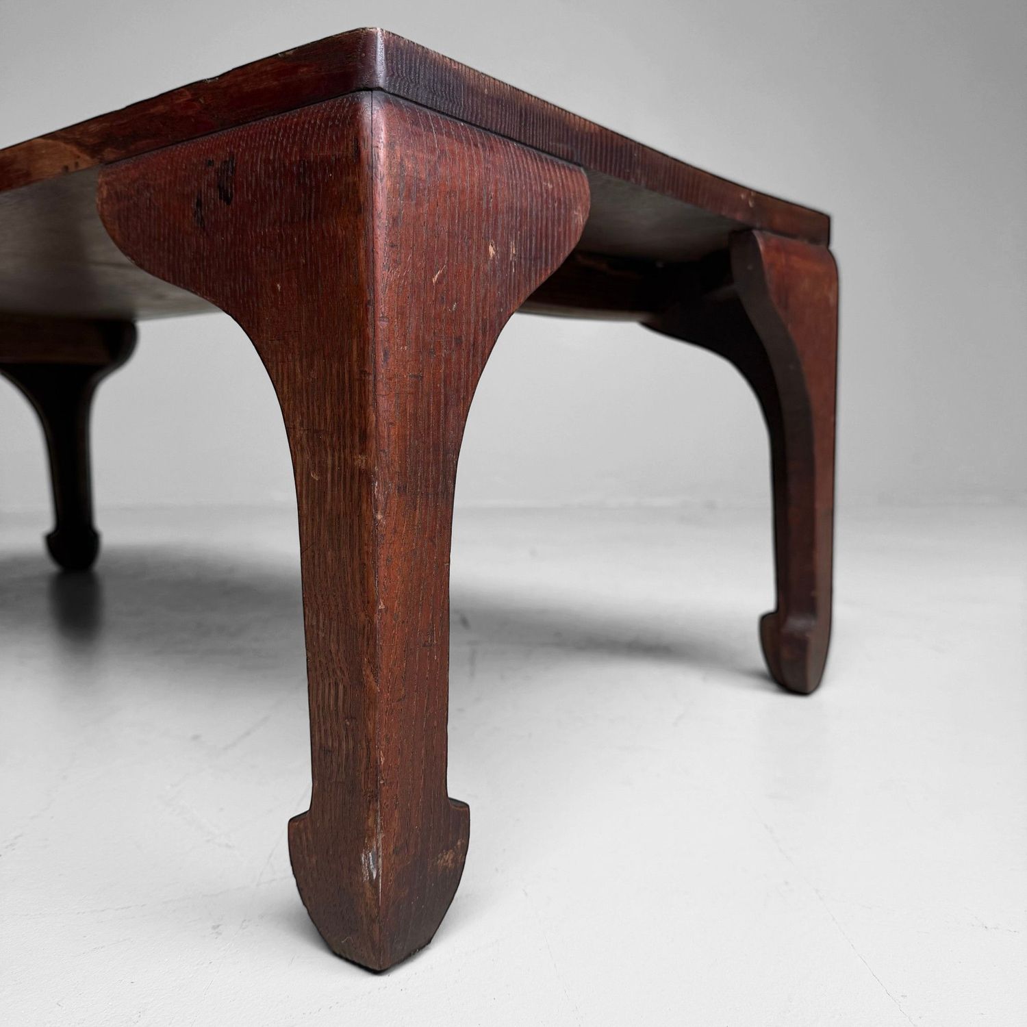 Antique Low Japanese Zataku Table, 1920s Antique Low Japanese Zataku Table, 1920s