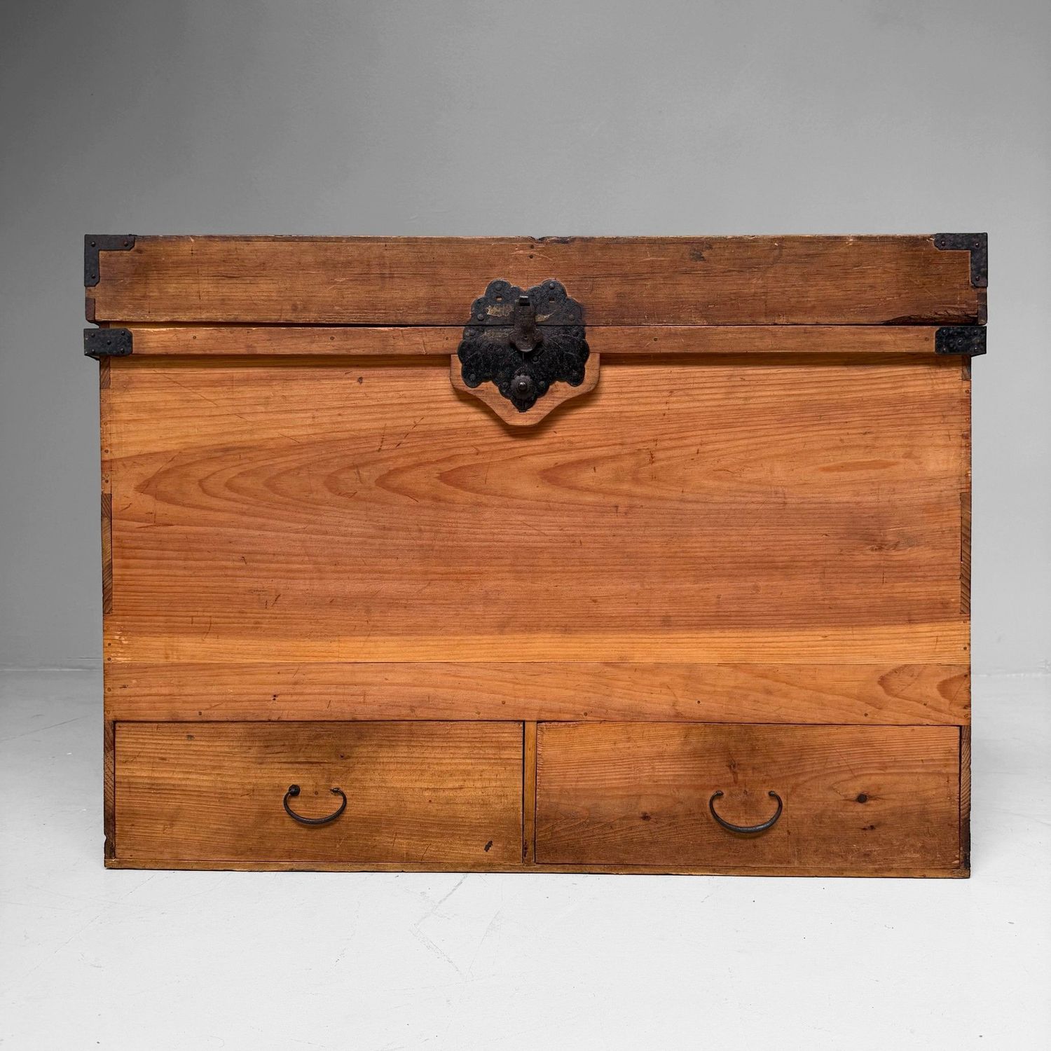 Antieke Japanse Nagamochi Tansu Opbergkist, 1880–1900