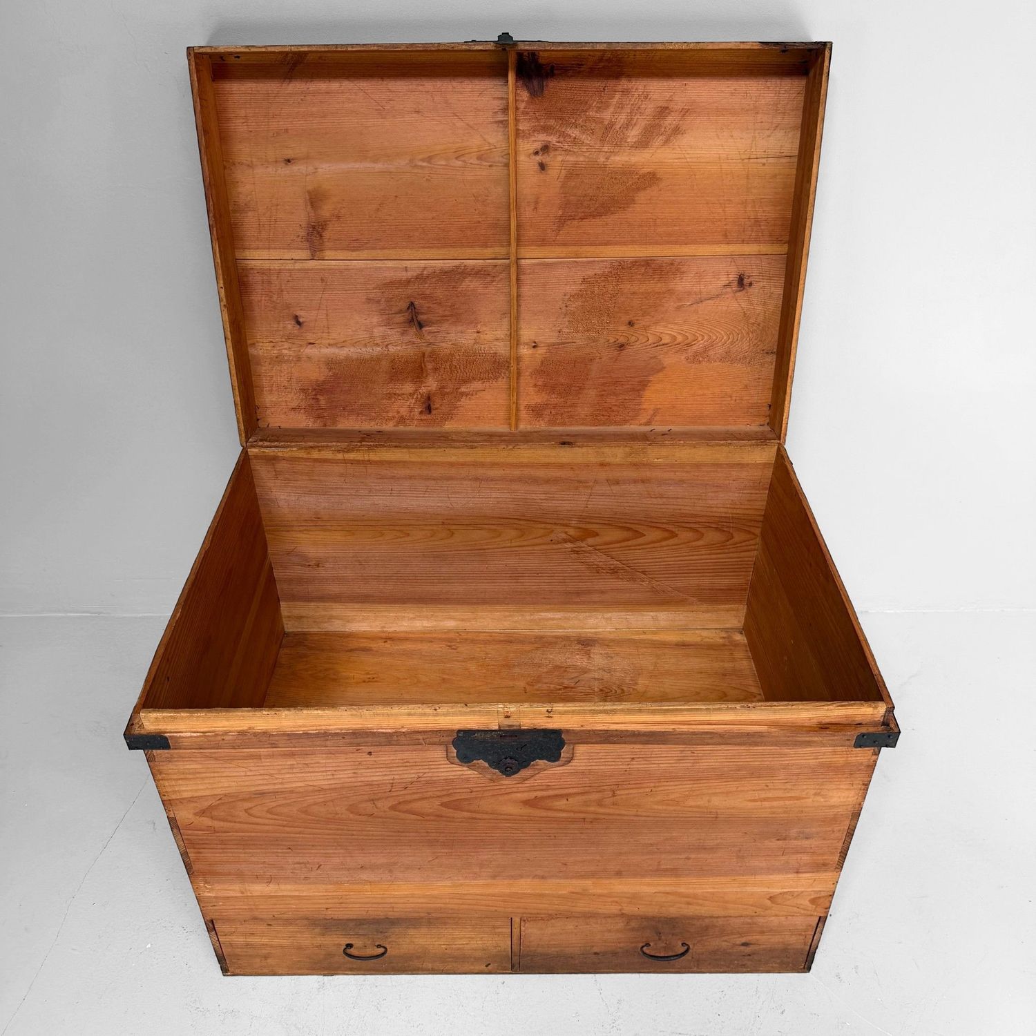 Antieke Japanse Nagamochi Tansu Opbergkist, 1880–1900