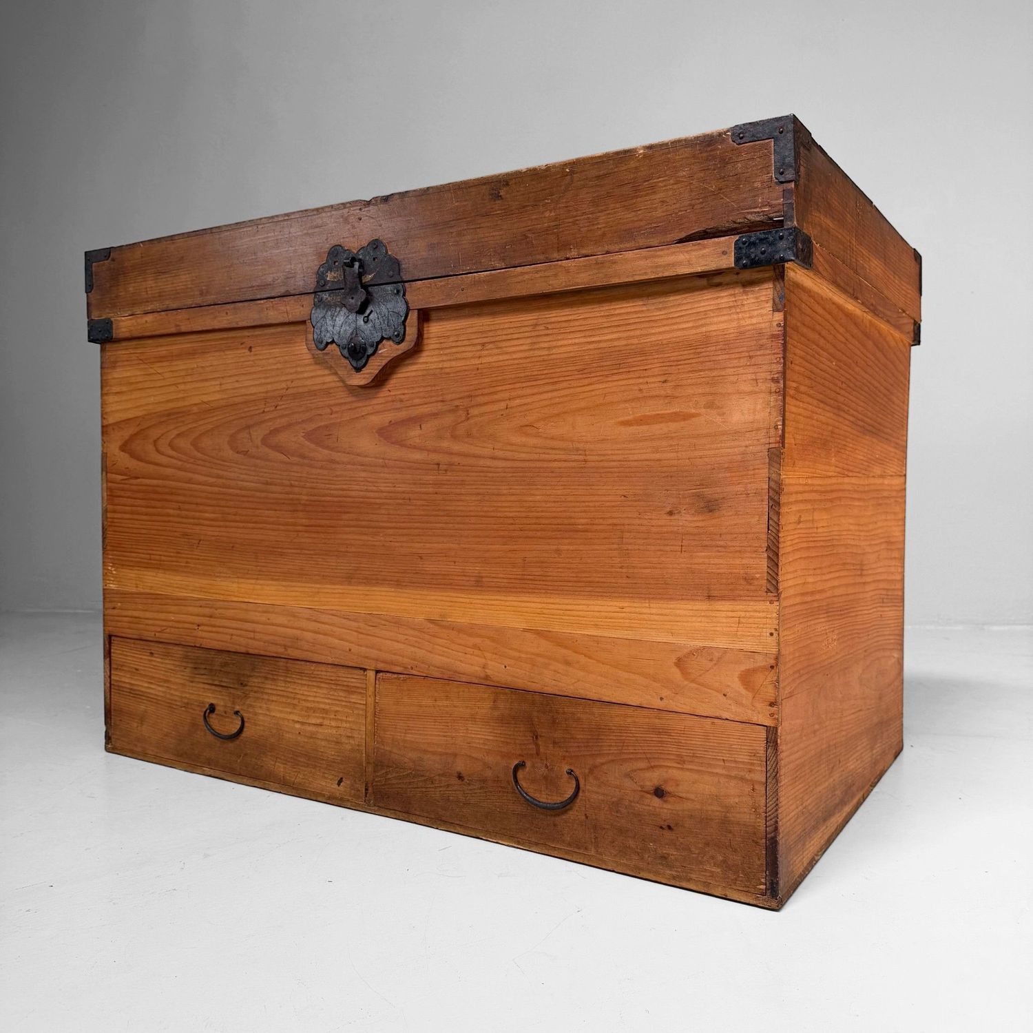 Antieke Japanse Nagamochi Tansu Opbergkist, 1880–1900