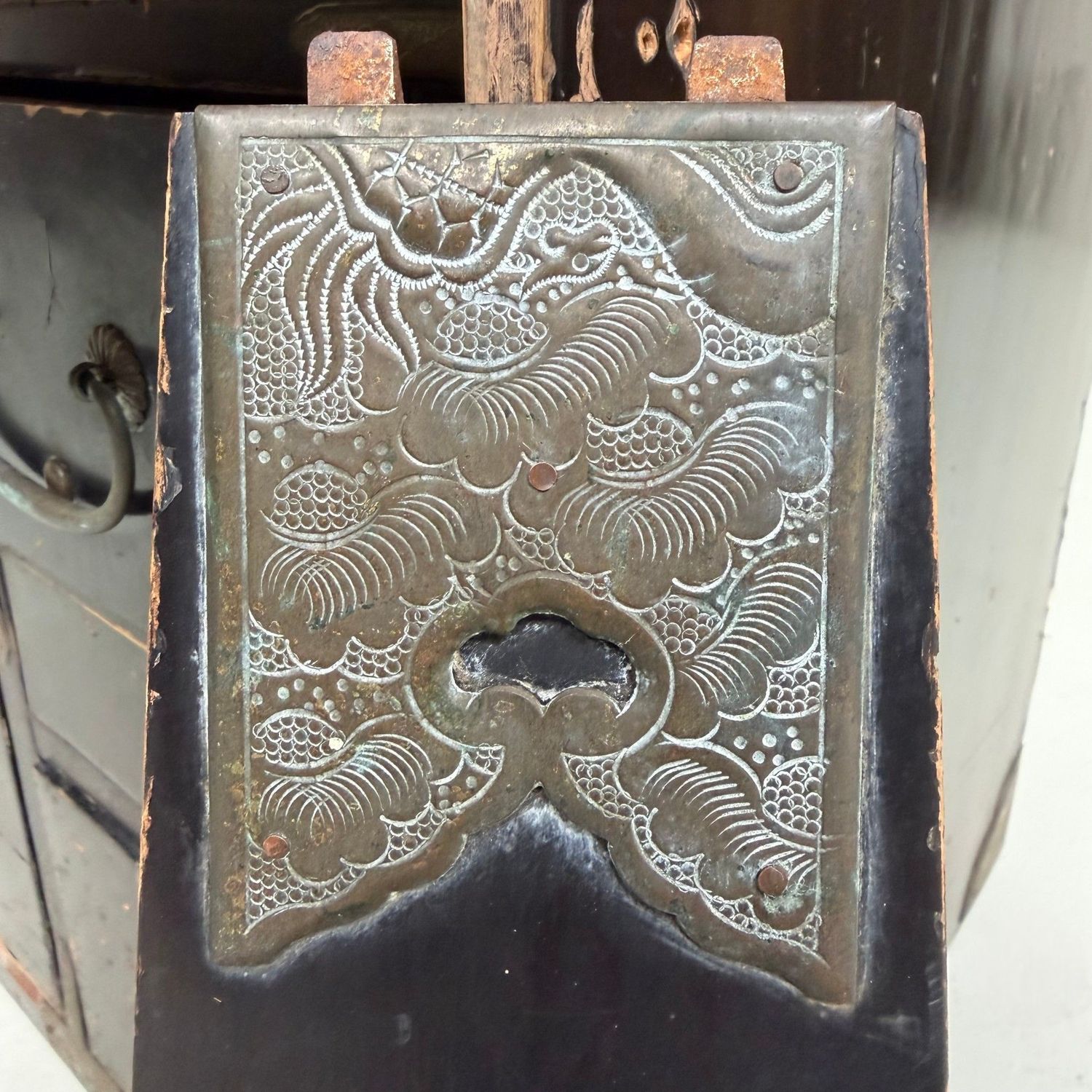 Antique Japanese Ko-Dansu Storage Chest / Display Cabinet, c. 1870