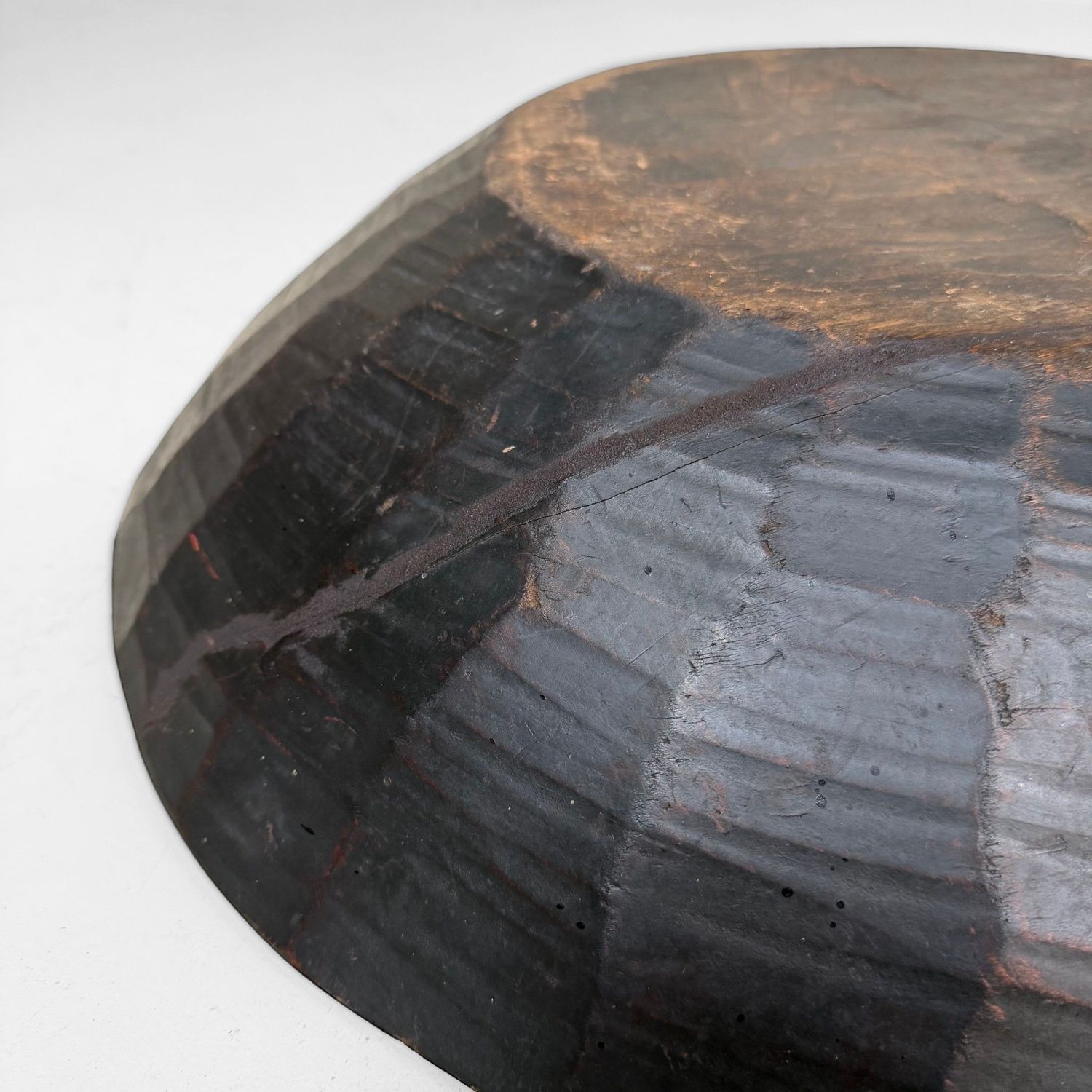 Urushi Japanse Ki-Bachi Mengkom / Decoratieve Schaal, 1930s