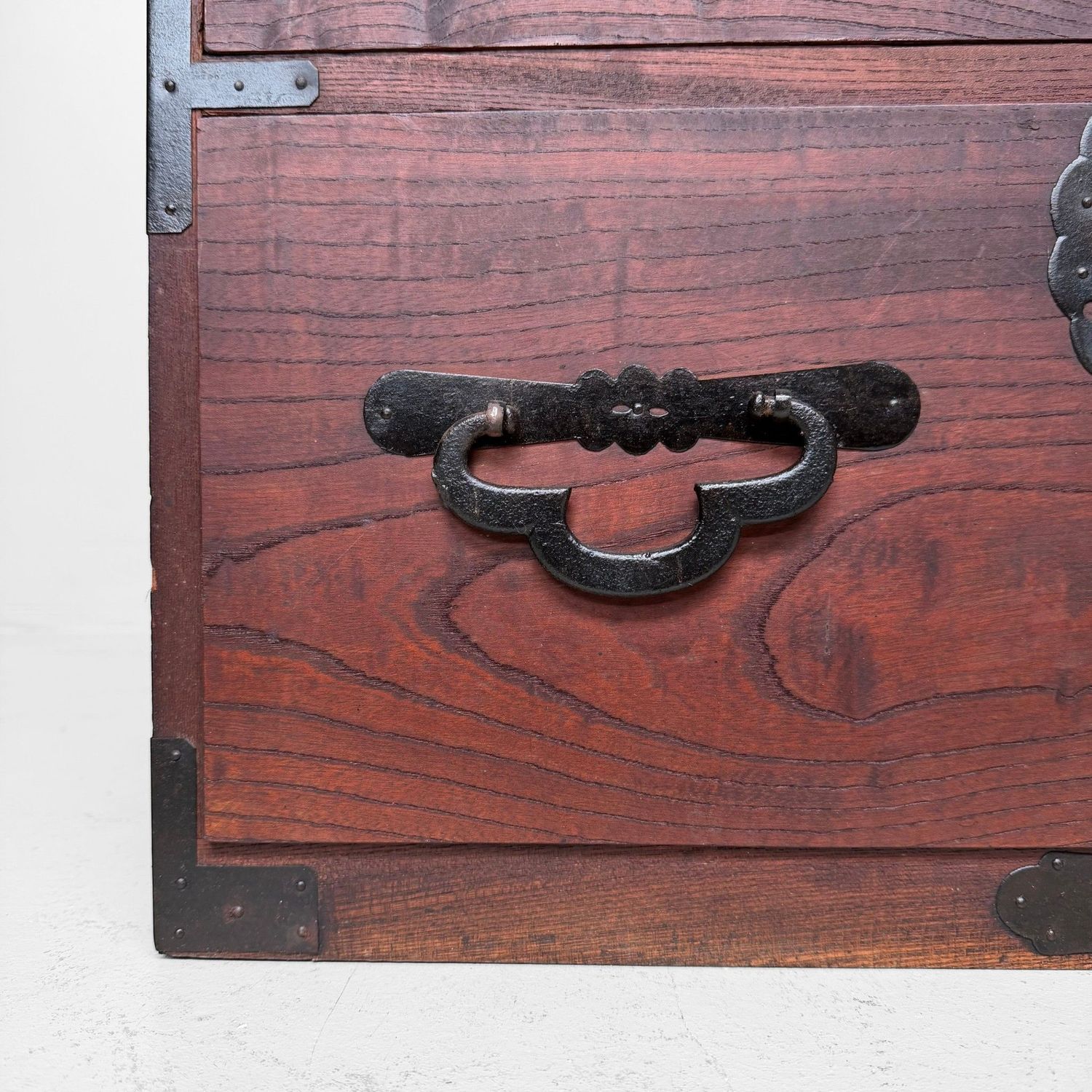 Antique Japanese Kimono Tansu / Low Display Cabinet, c. 1910