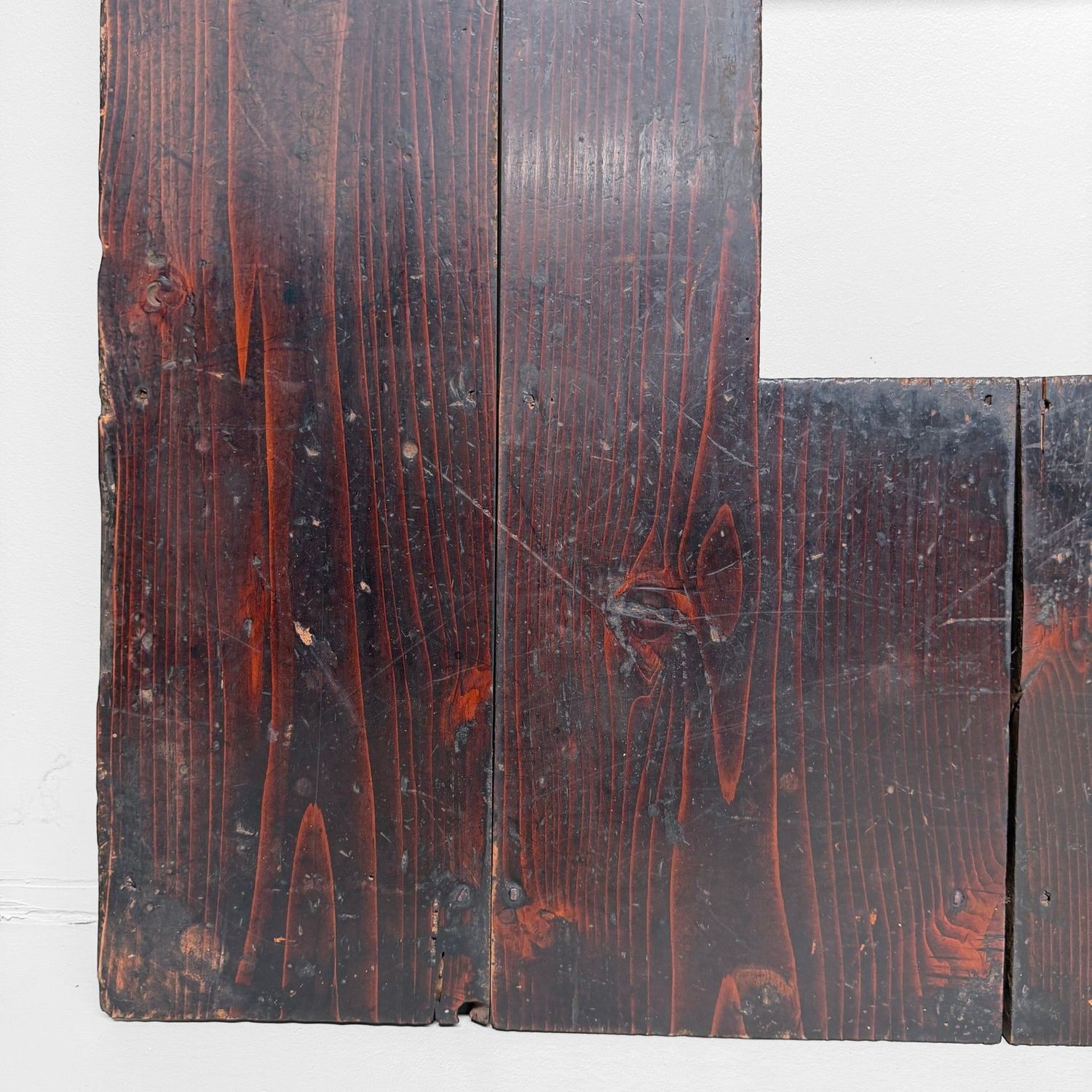 Antique Japanese Hibachi Frame / Wooden Wall Object, 1900s