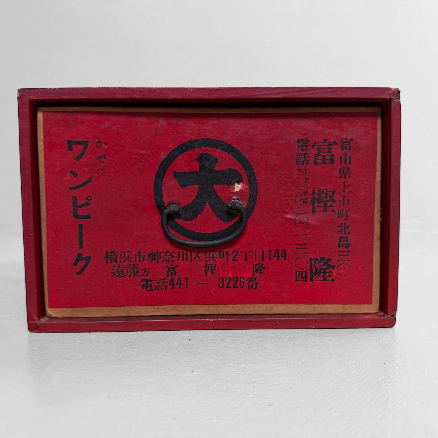 Vintage Japanese Home Pharmacy / Desk Organiser, 1950s