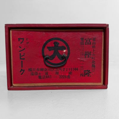 Vintage Japanse Huisapotheek / Bureau-Opberger, 1950s
