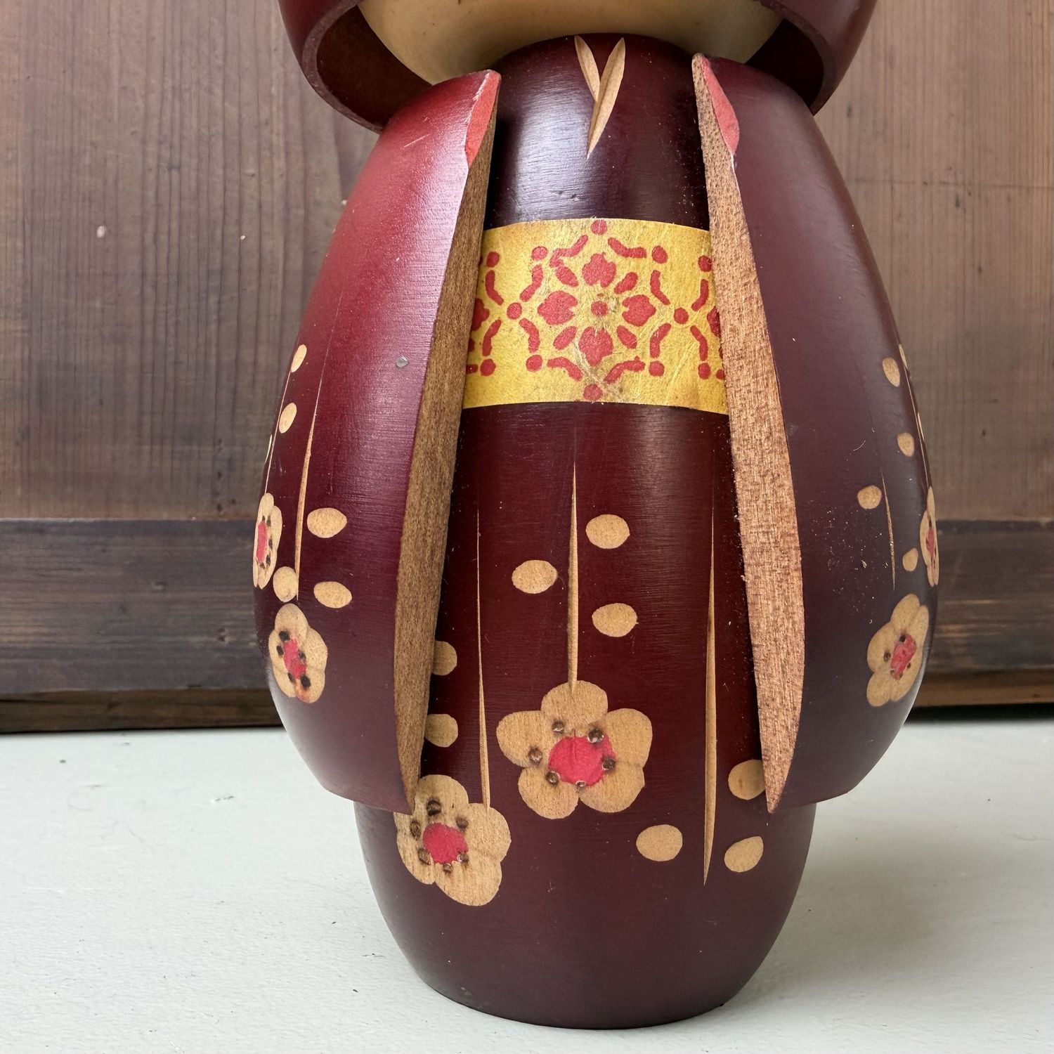 Vintage Japanse Kokeshi “Sato no Oto” door Hajime Miyashita, 1970s Vintage Japanse Kokeshi “Sato no Oto” door Hajime Miyashita, 1970s
