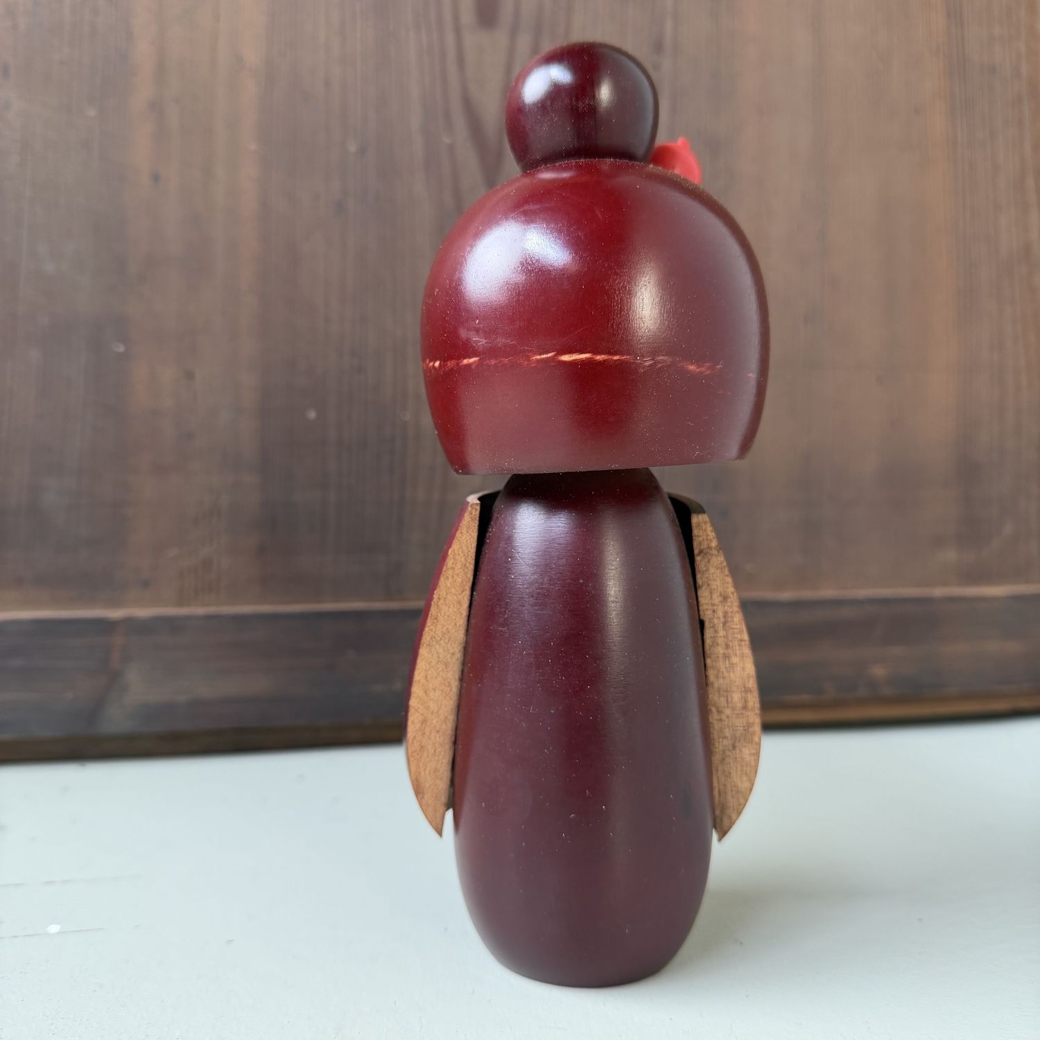 Vintage Japanse Kokeshi “Sato no Oto” door Hajime Miyashita, 1970s Vintage Japanse Kokeshi “Sato no Oto” door Hajime Miyashita, 1970s
