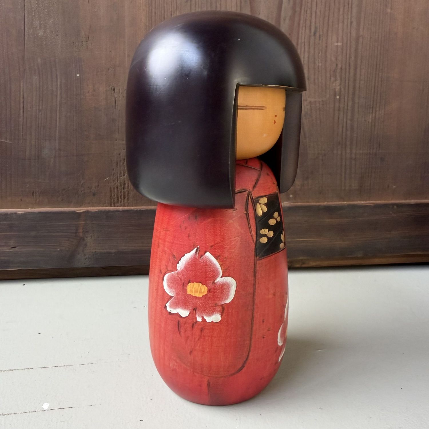 Vintage Japanese Kokeshi by Masae Fujikawa, 1970s