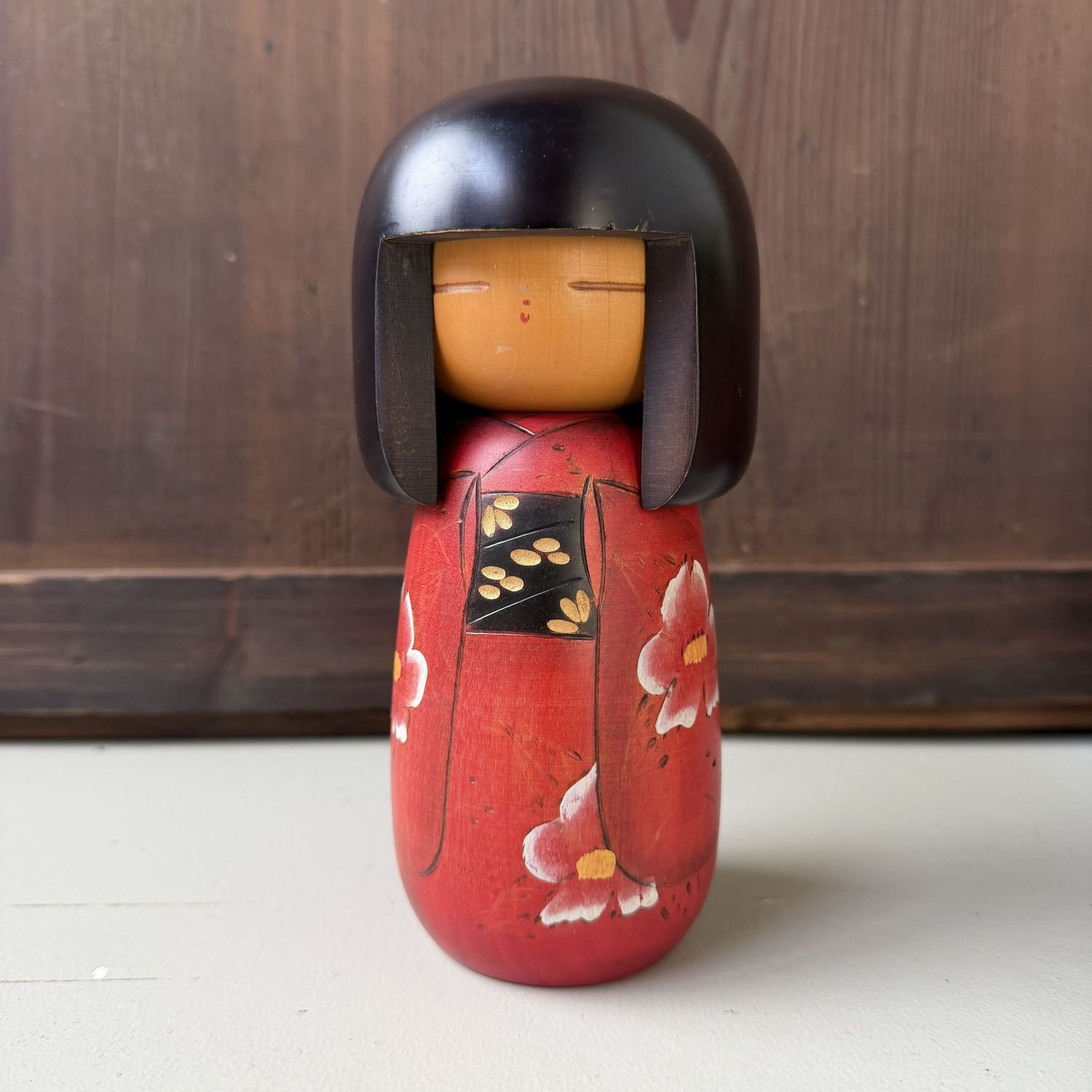 Vintage Japanse Kokeshi door Masae Fujikawa, 1970s Vintage Japanse Kokeshi door Masae Fujikawa, 1970s