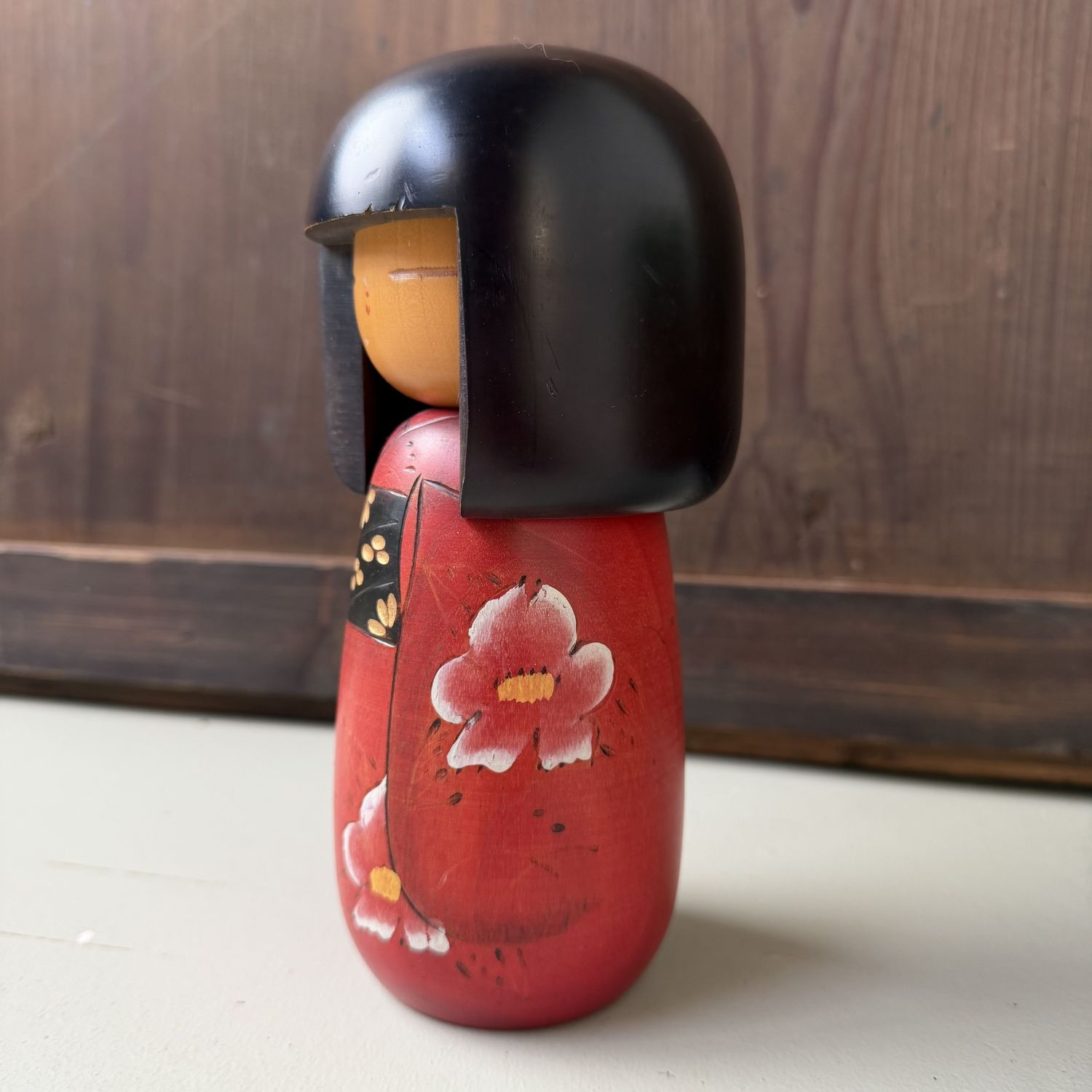 Vintage Japanese Kokeshi by Masae Fujikawa, 1970s
