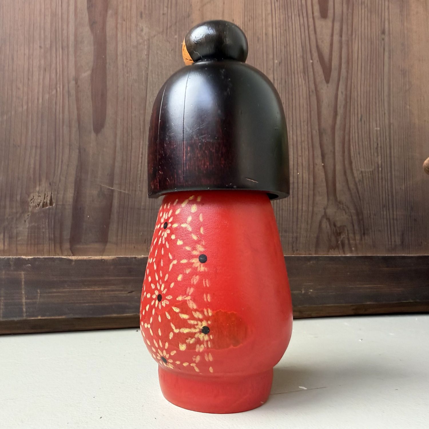 Vintage Japanse Kokeshi door Kazuo Takamizawa, 1970s