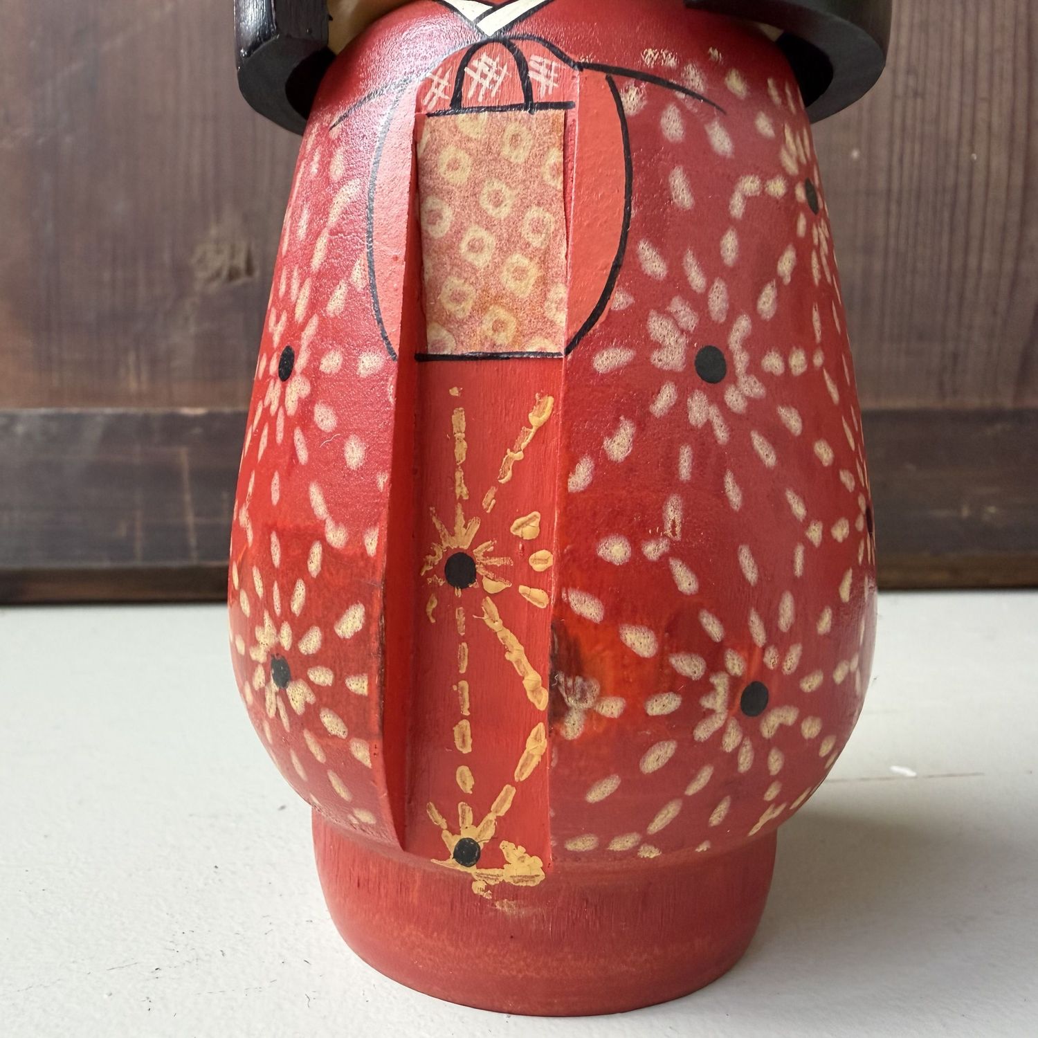 Vintage Japanse Kokeshi door Kazuo Takamizawa, 1970s
