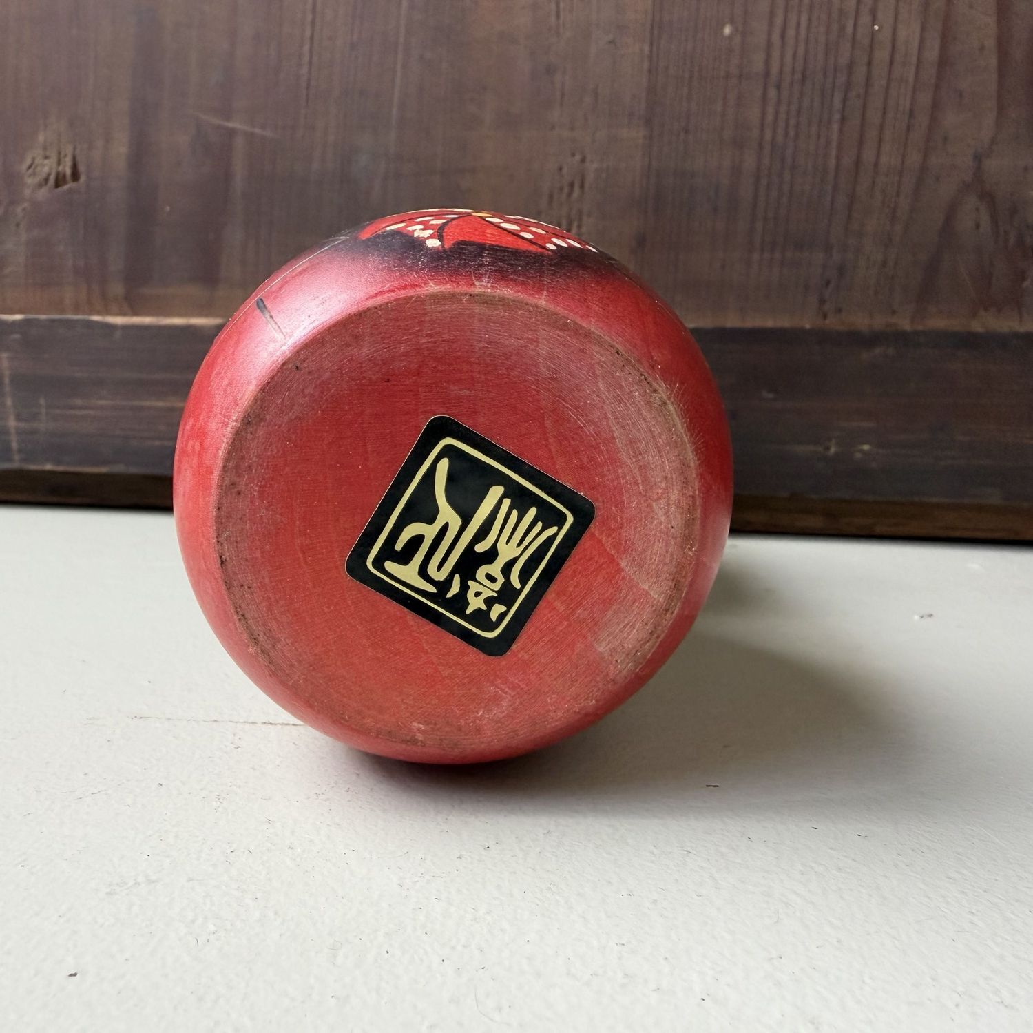 Vintage Japanse Kokeshi door Masae Fujikawa, 1970s
