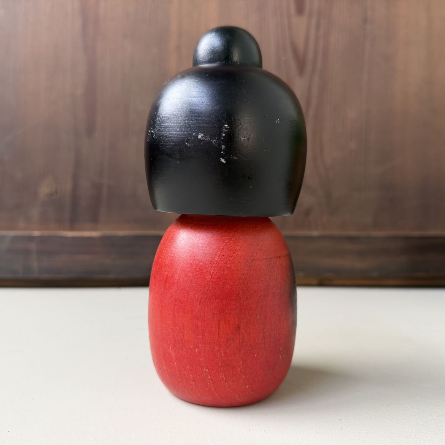 Vintage Japanse Kokeshi door Masae Fujikawa, 1970s