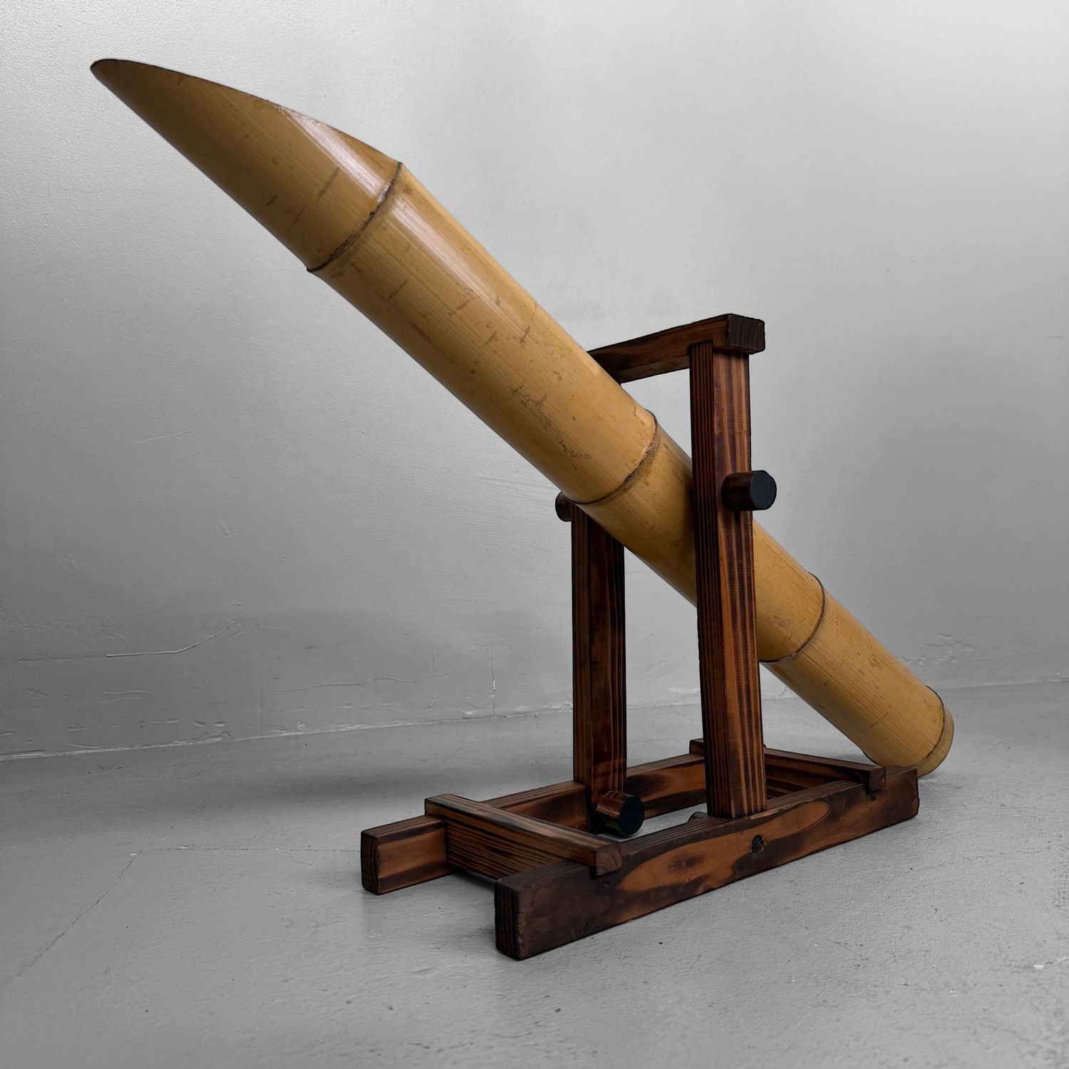 Vintage Japanse Shishi-odoshi / Sōzu, Japans Tuinaccent, 1950–1970